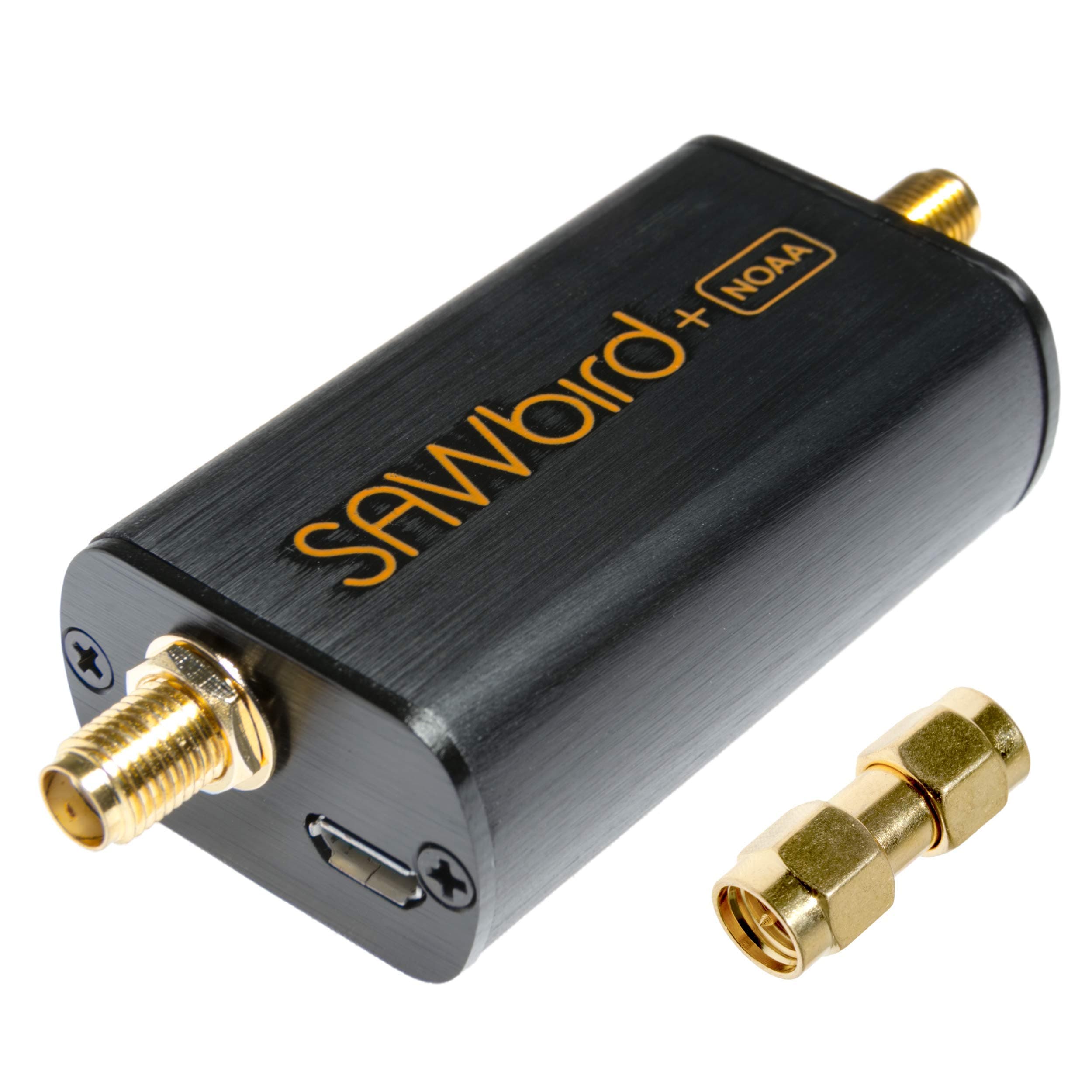 Nooelec SAWbird + NOAA - Premium SAW filter and cascaded ultra-low noise LNA module for NOAA applications; 137MHz center frequency