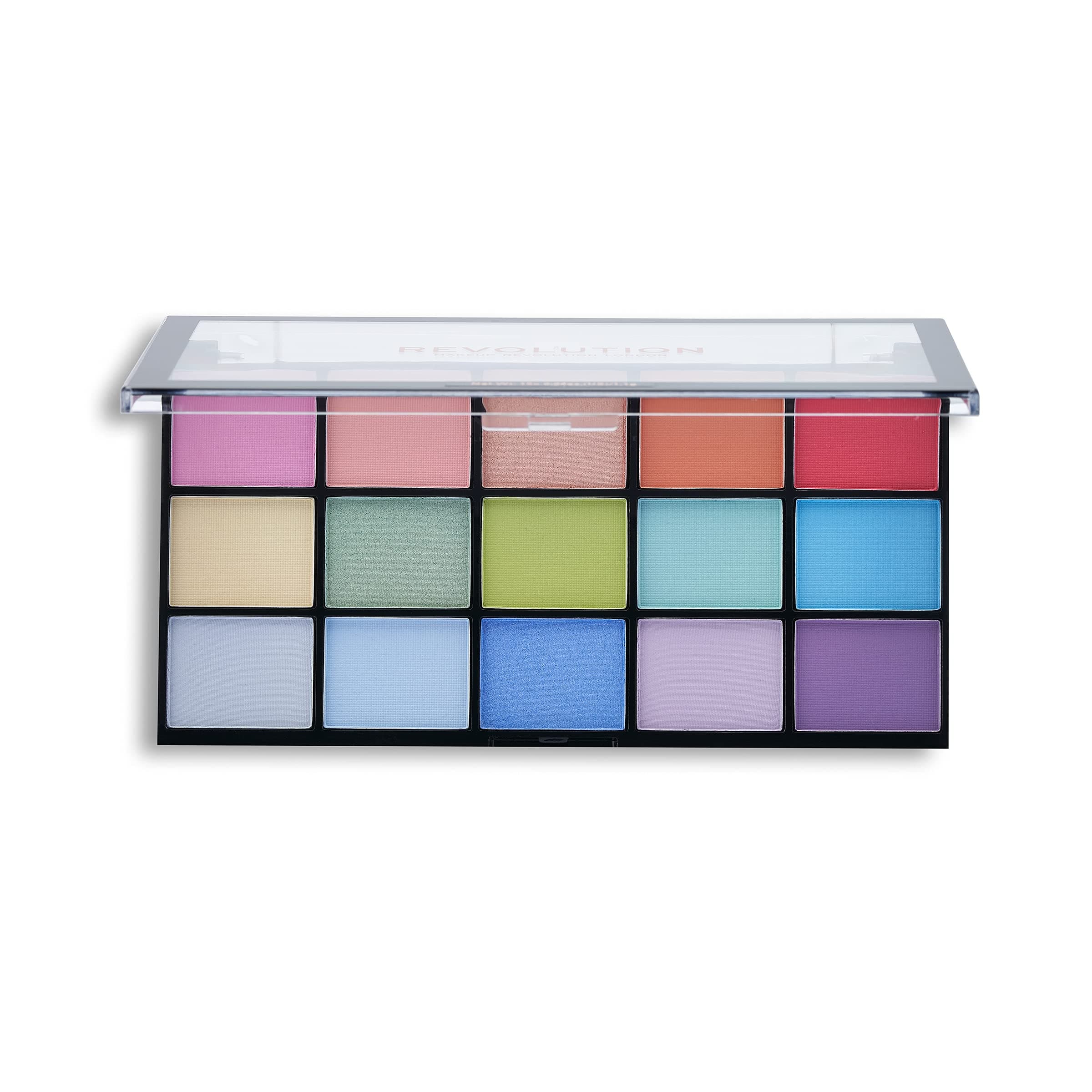 Reloaded Eyeshadow Palette, Metallic and Matte Eye Colours, 15 Shades, Sugar Pie, 16.5g