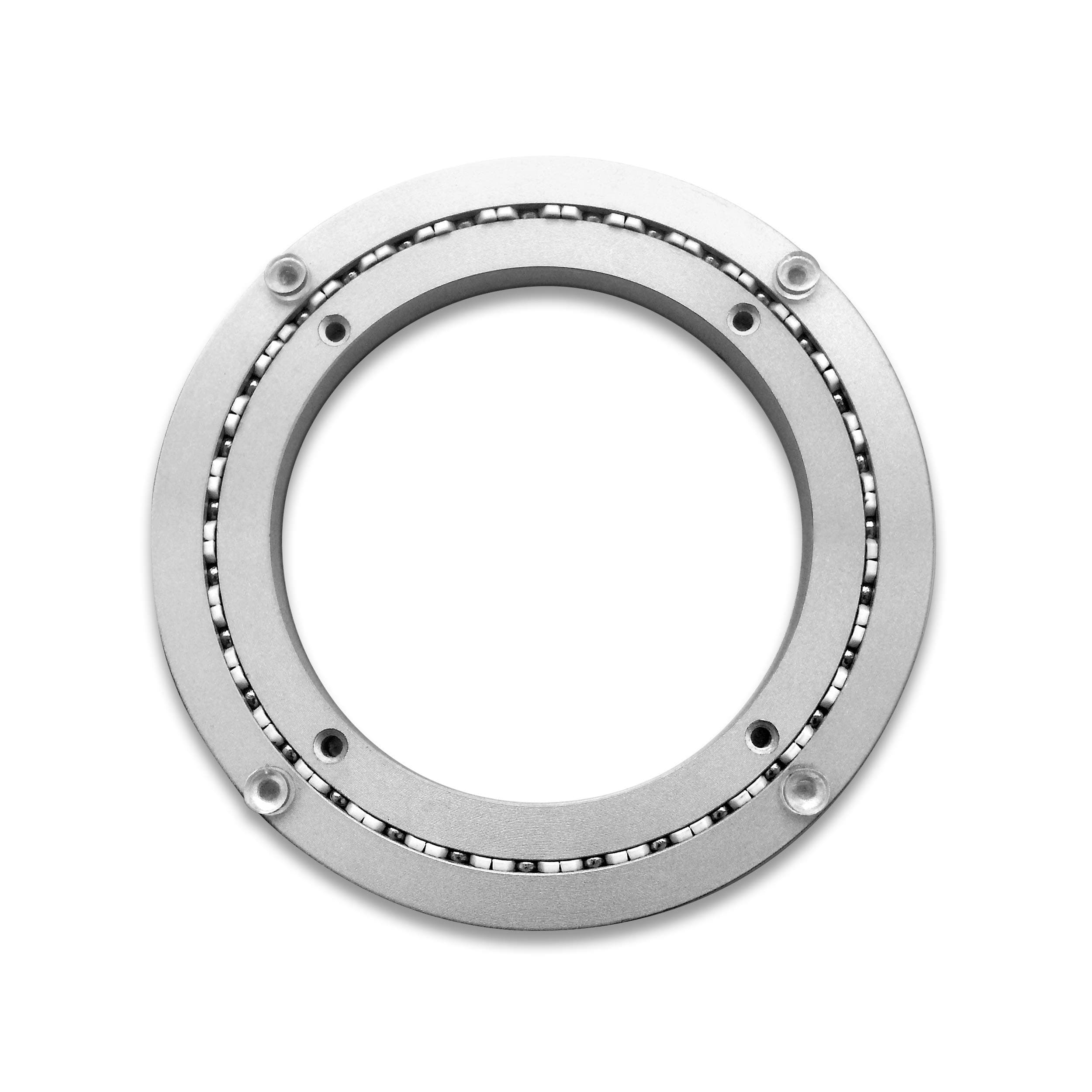 TROOPS BBQ Lazy Susan Turntable Ring - Commercial Aluminum Lazy Susan Bearing Hardware Single-Row Ball Bearings for Heavy Loads (300 lbs. Capacity) - 8 Inches