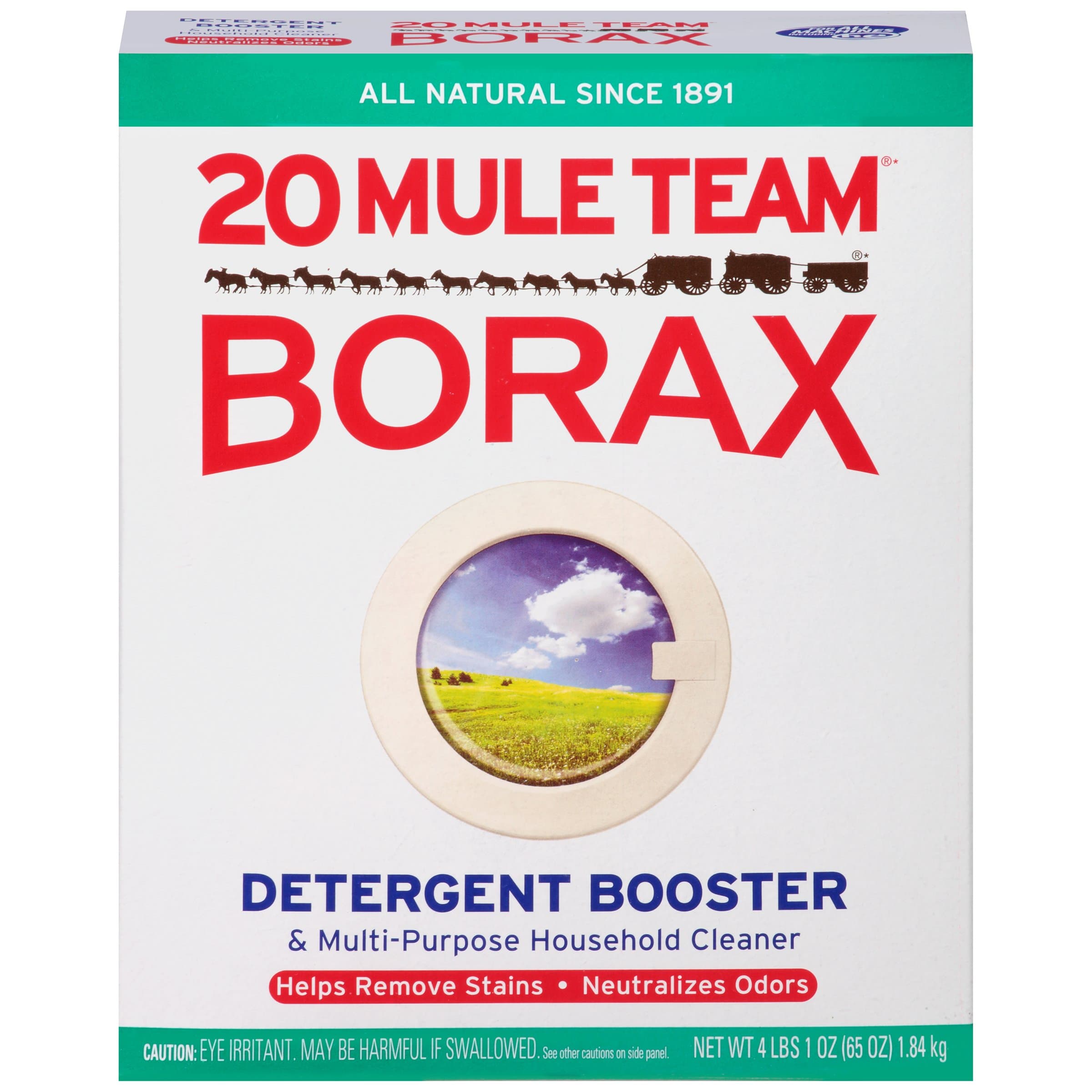 20 Mule Team Borax Laundry Booster, Powder, 4 Lb Box