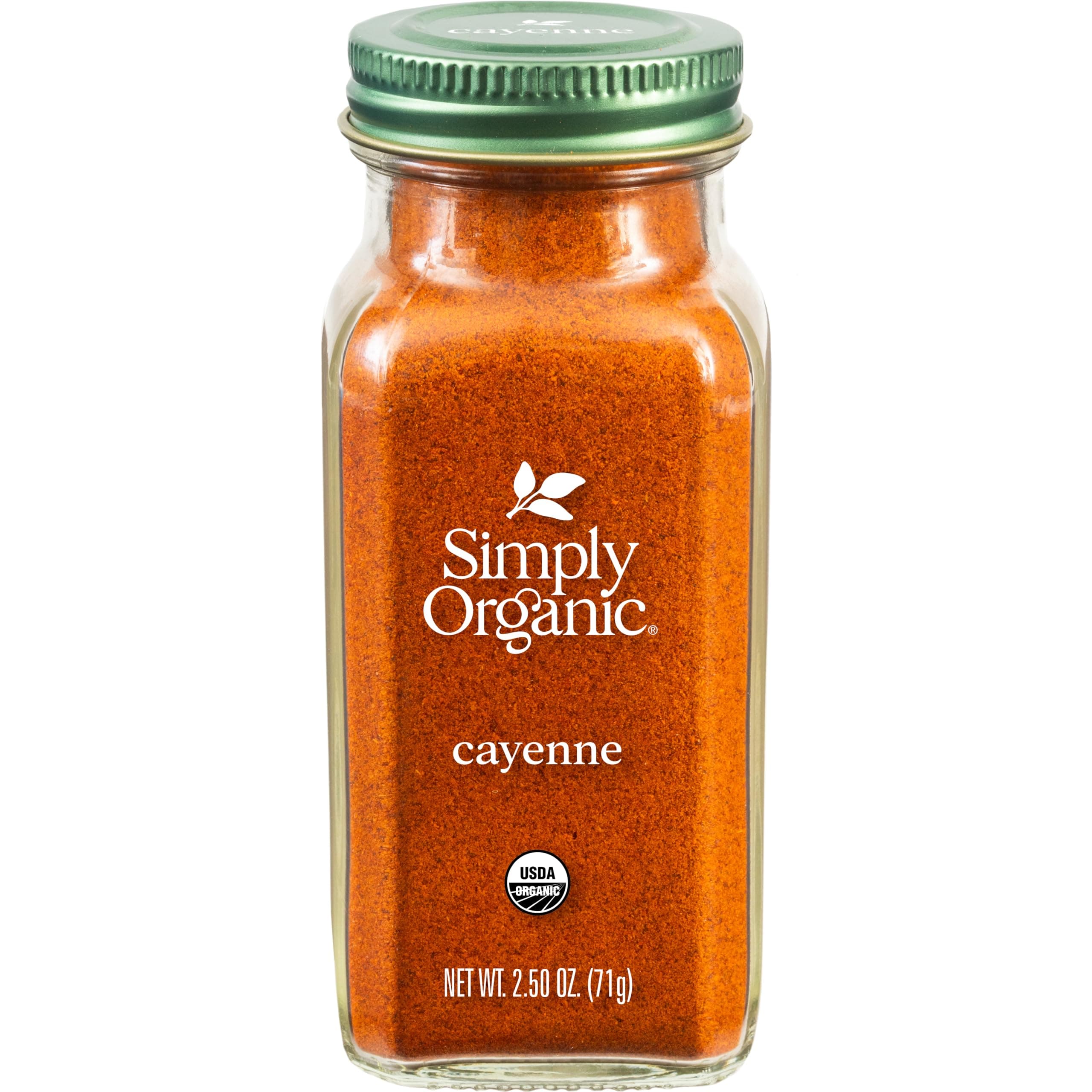 Simply Organic Cayenne Pepper Certified Organic, 2.89oz Container