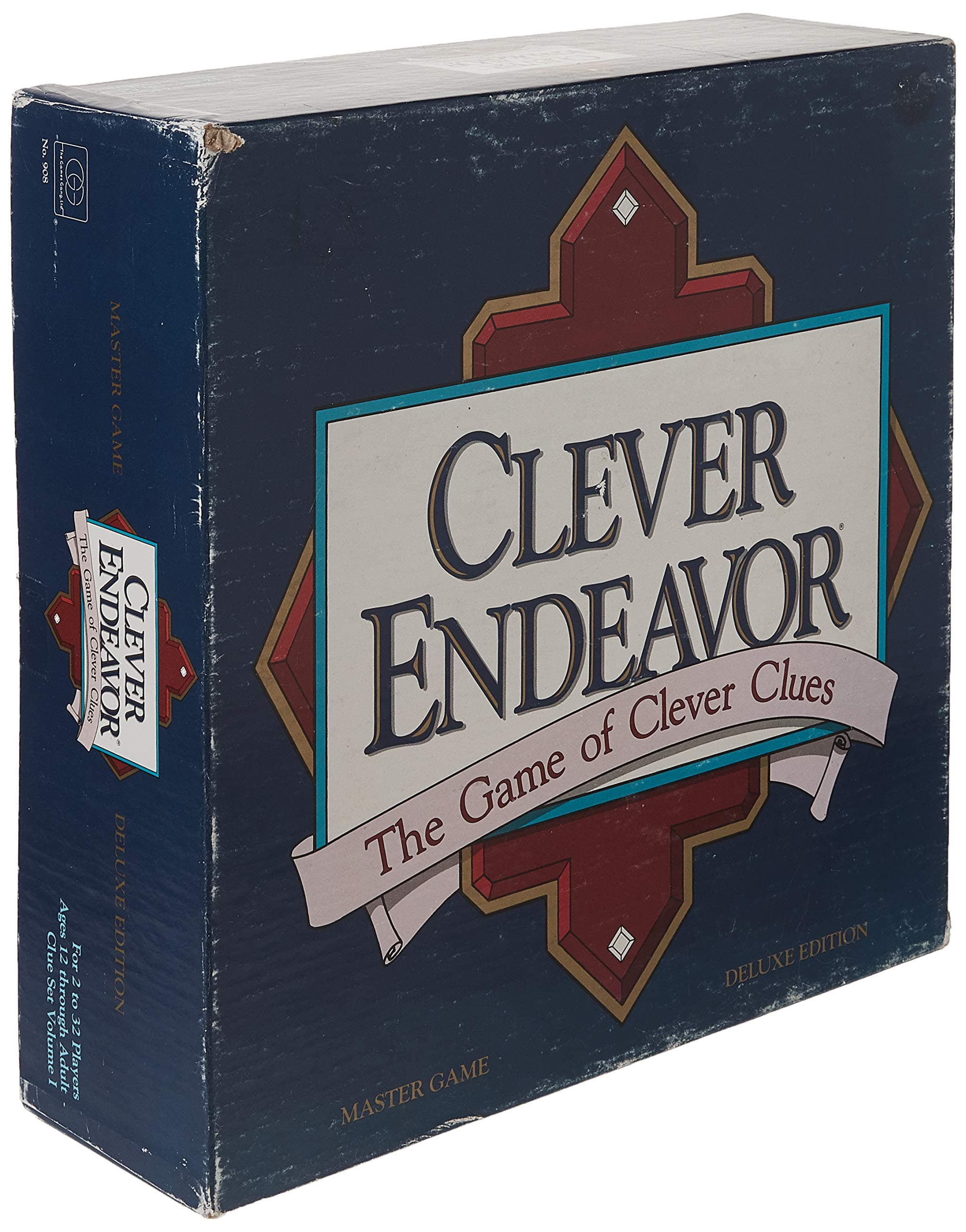 Clever Endeavor, the Game of Clever Clues; Master Game Deluxe Edition (1989)