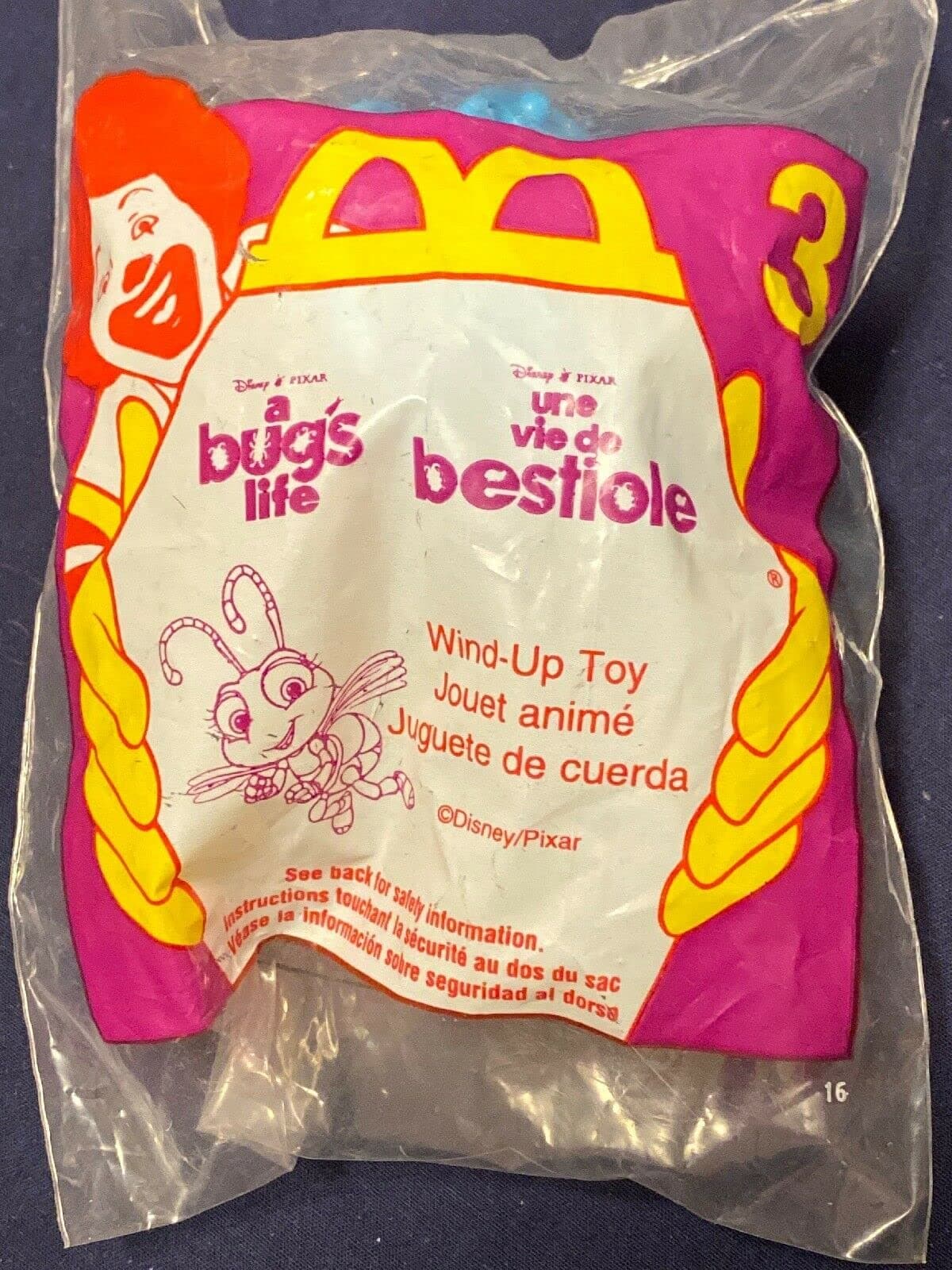 McDonald's A Bug's Life BESTIOLE Happy Meal Toy #3