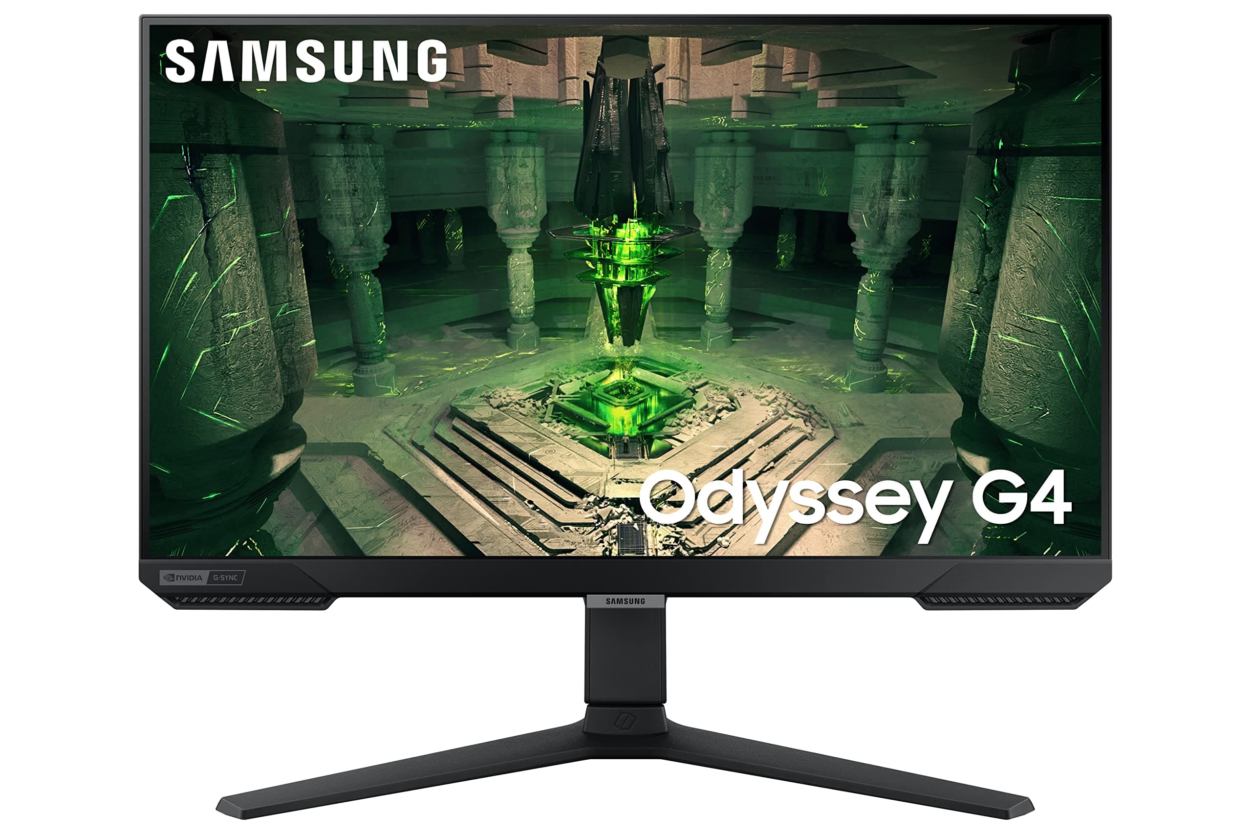 25" Odyssey G4 Series FHD Gaming Monitor, IPS, 240Hz, 1ms, G-Sync Compatible, AMD FreeSync Premium, HDR10, Ultrawide Game View, DisplayPort, HDMI, Fully Adjustable Stand, LS25BG402ENXGO