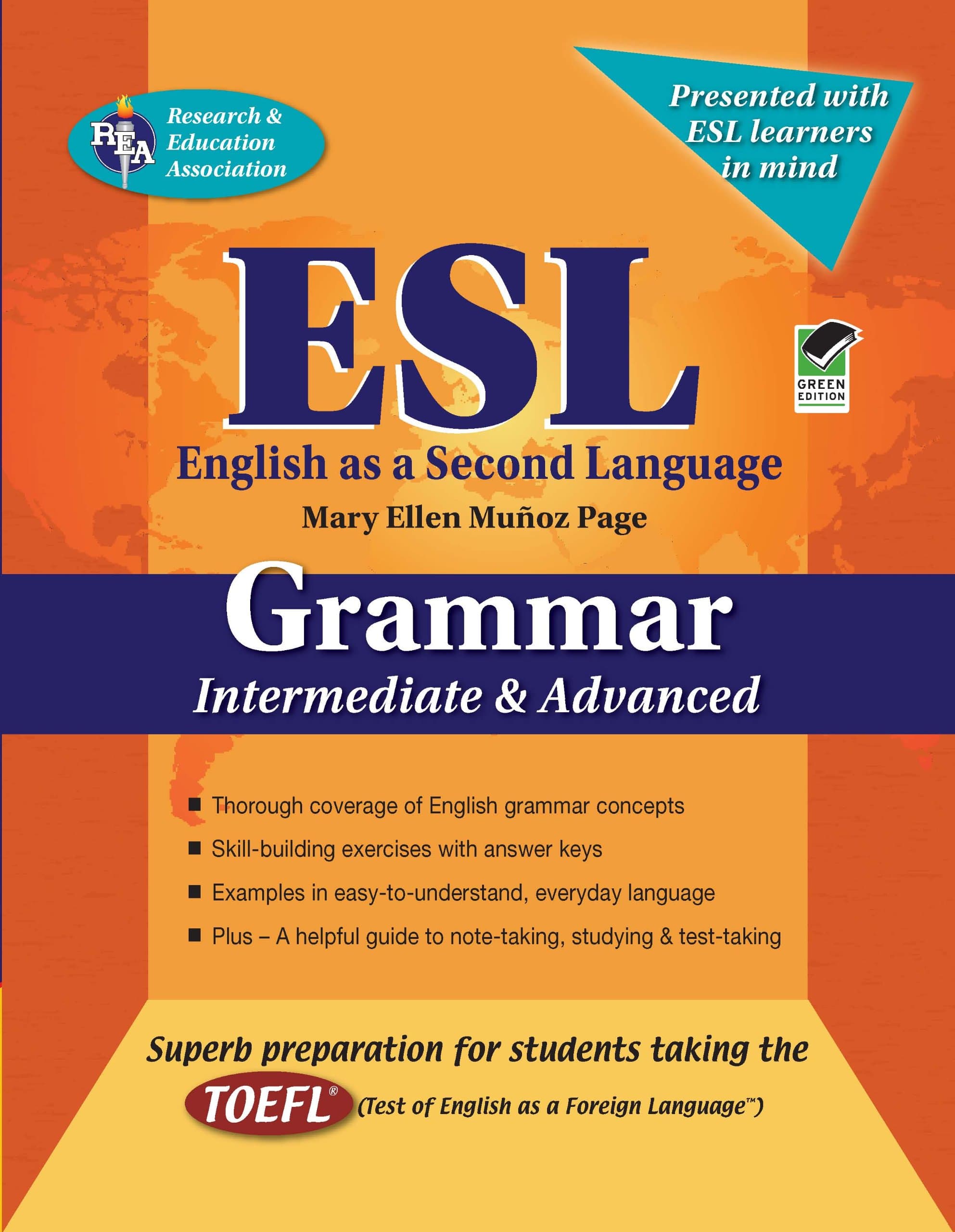 ESL Intermediate/Advanced Grammar (English as a Second Language Series)