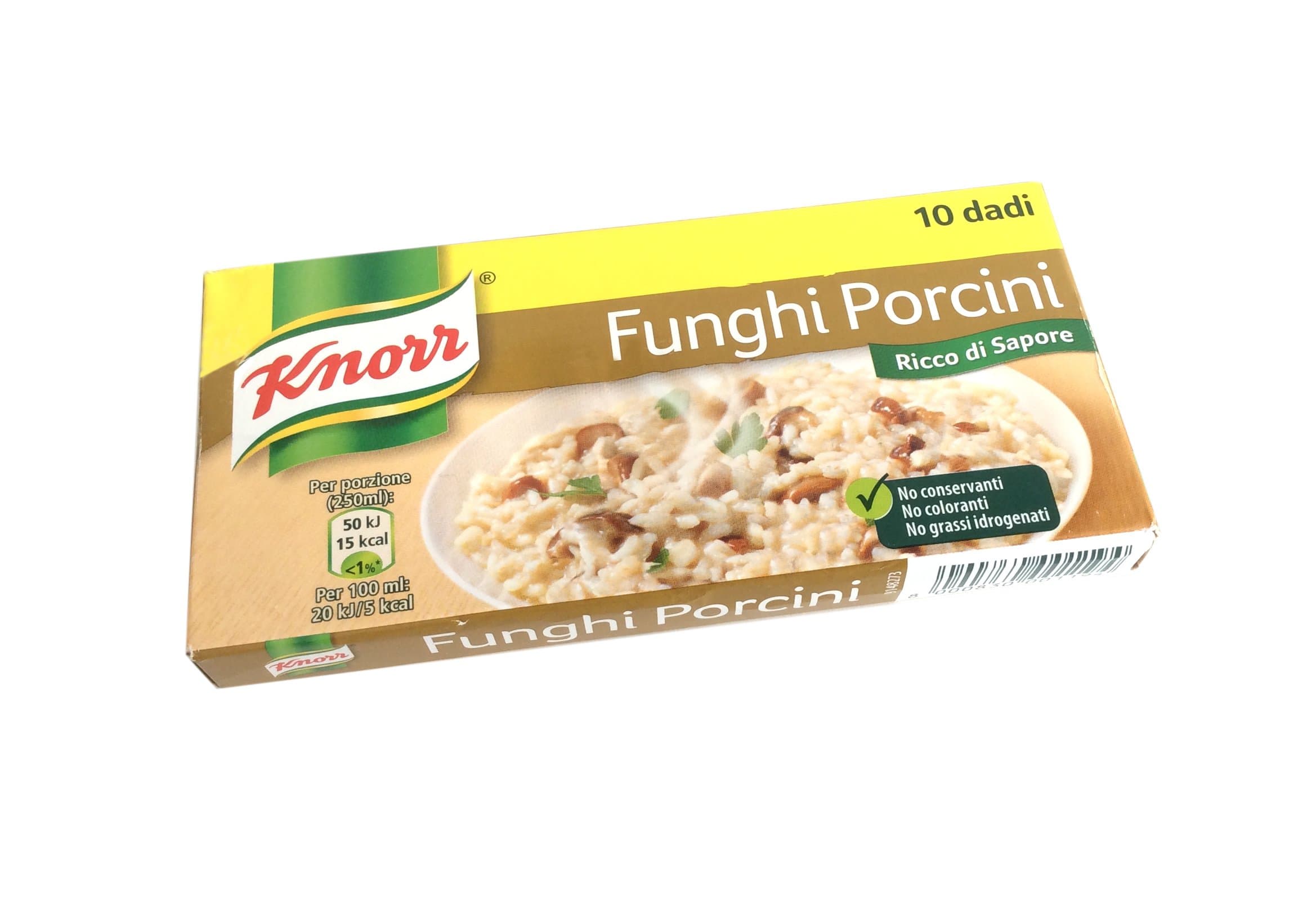 Broth cubes - IMPORTED BOUILLON - Porcini Mushroom - 3 Pack of 10 Broth Cubes - Gluten Free & Made in Italy