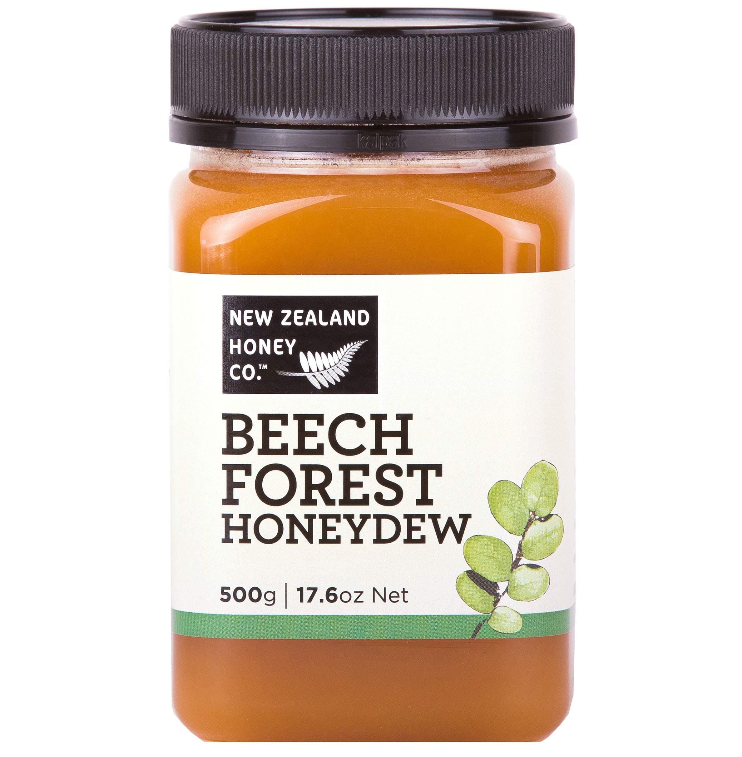 New Zealand Honey Co. Raw Beech Forest Honeydew Honey | 17.6oz / 500g