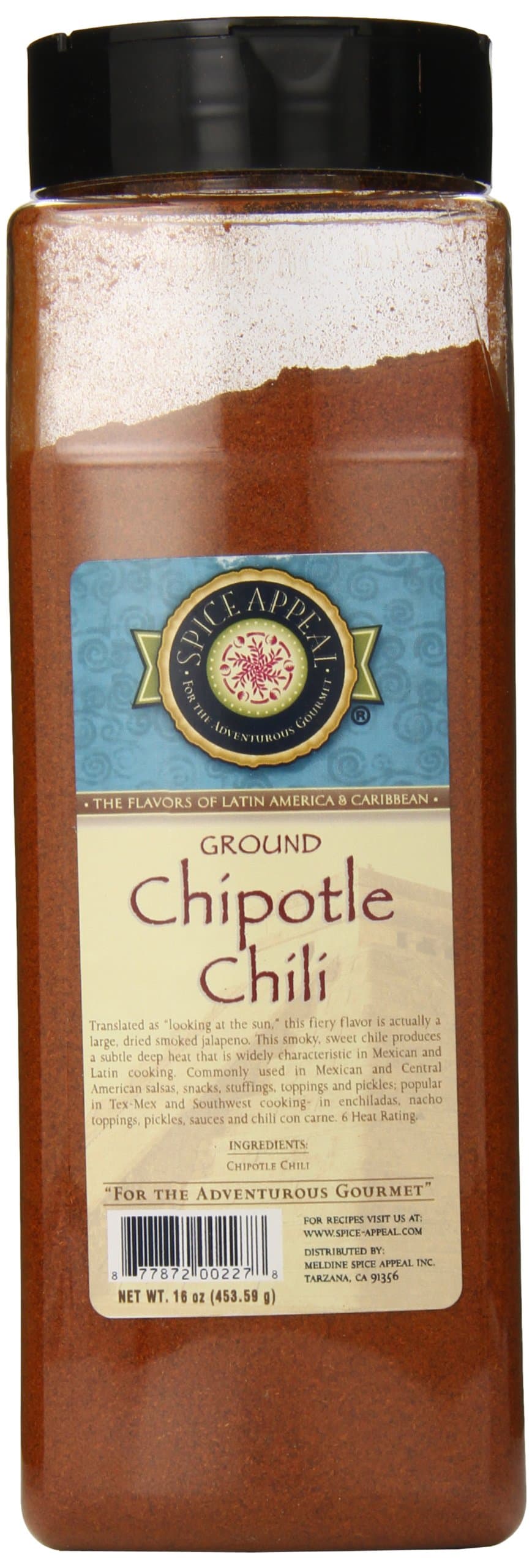 Spice Appeal Chipotle Chili Ground, 16 Ounce