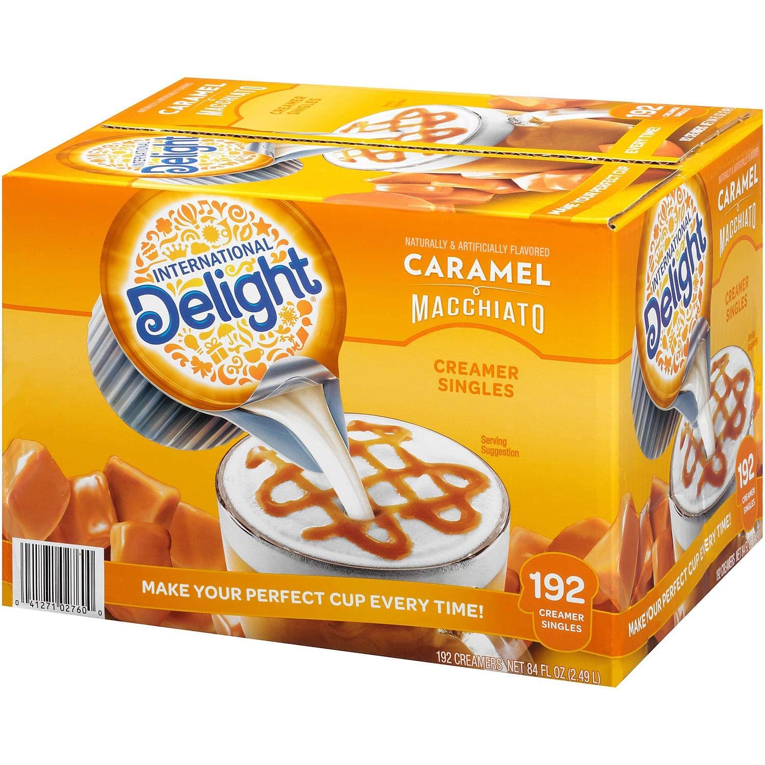 International Delight Caramel Macchiato Creamer - 2 Pack of 192 per case., 84 Fl Oz (Pack of 2)