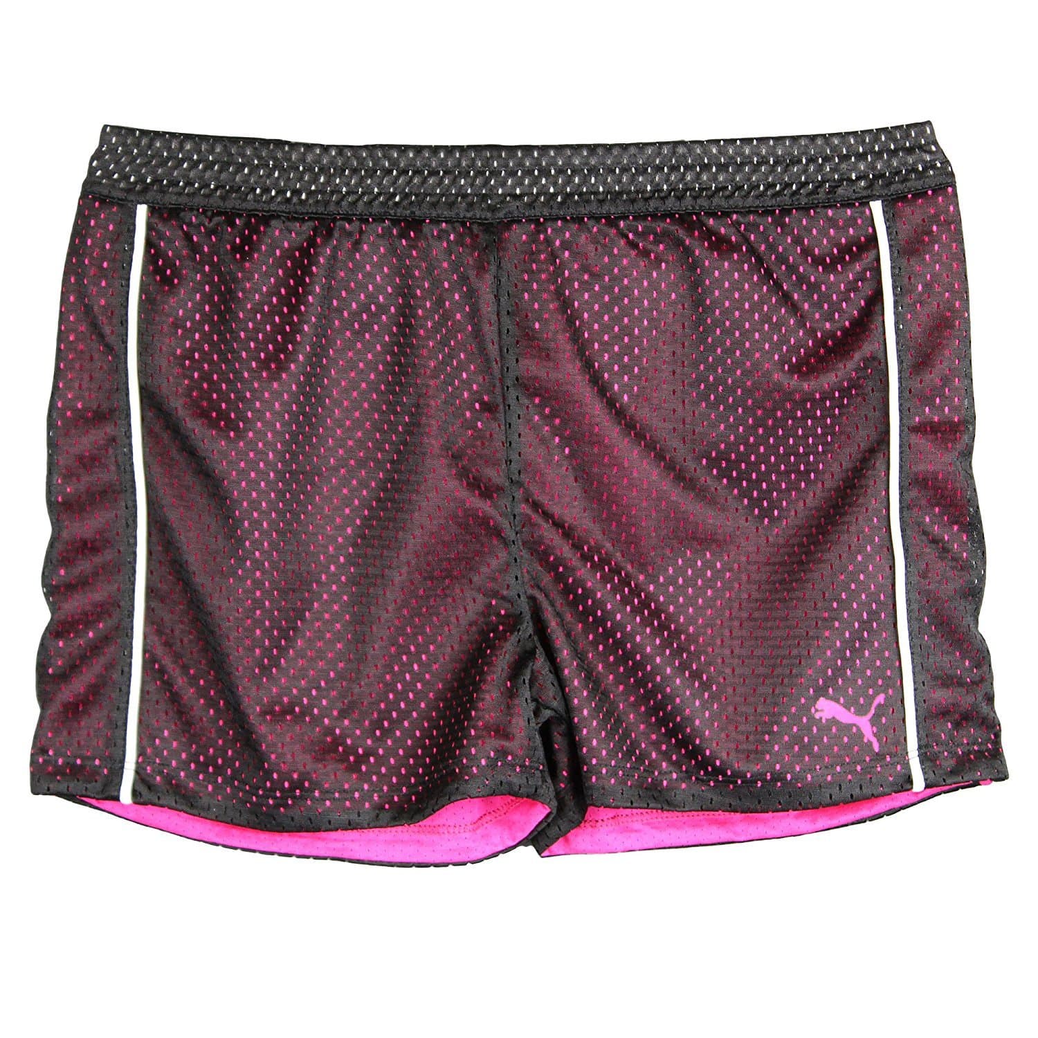 Big-Girls Mesh Athletic Breathable Tech Active Yoga Gym Playground Shorts