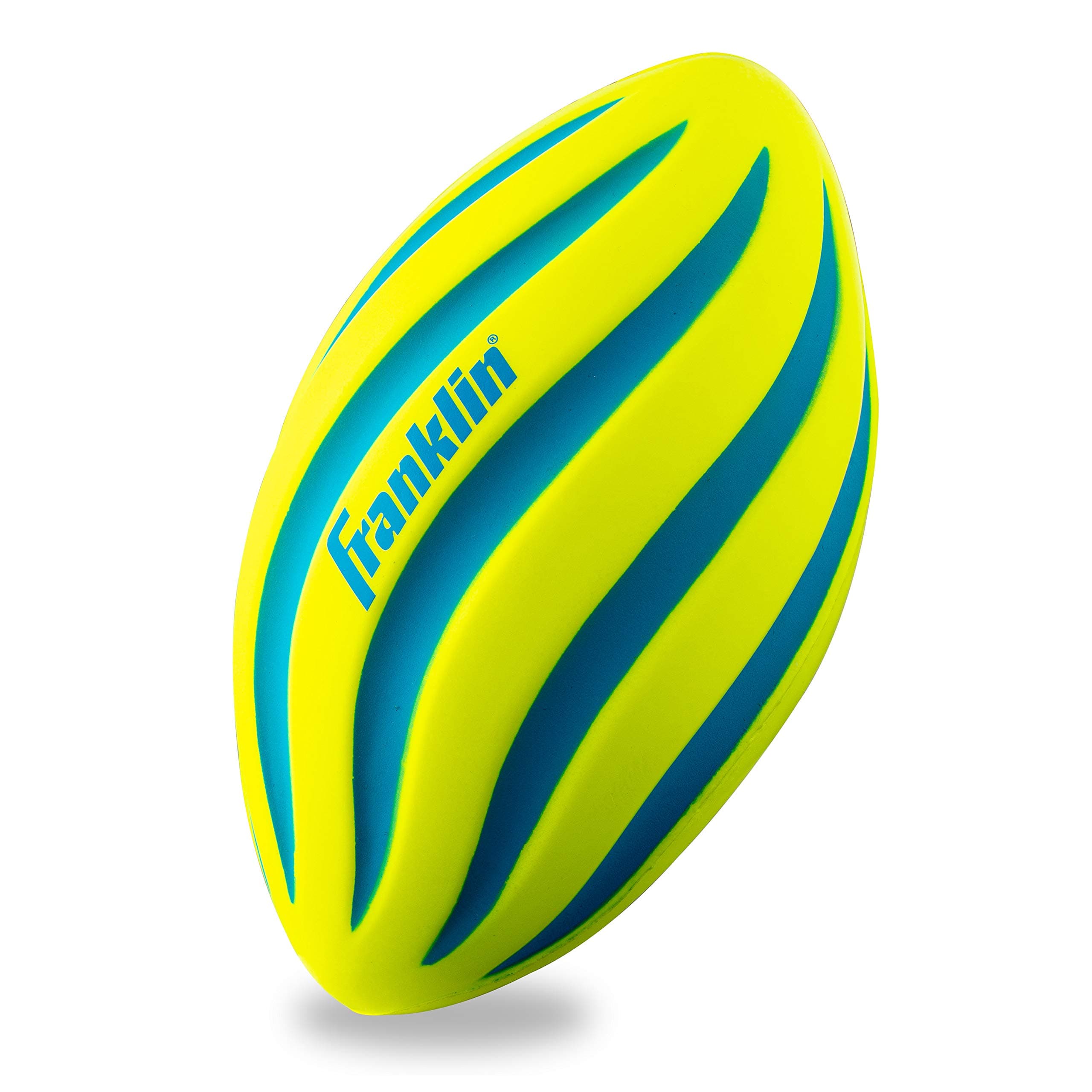 Kids Foam Football - Mini Soft Foam Youth Football - Indoor + Outdoor Toy Ball for Kids - Probrite 9" Mini Ball - Soft Backyard + Practice Toy - Yellow
