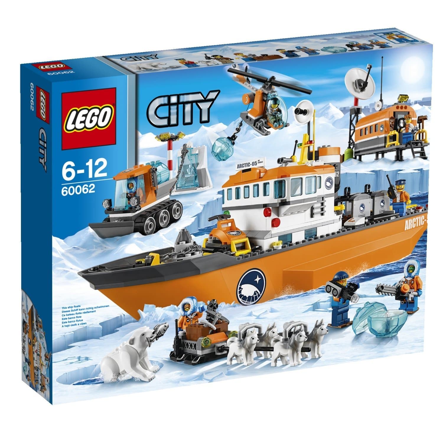 LEGO City 60062 Arctic Icebreaker