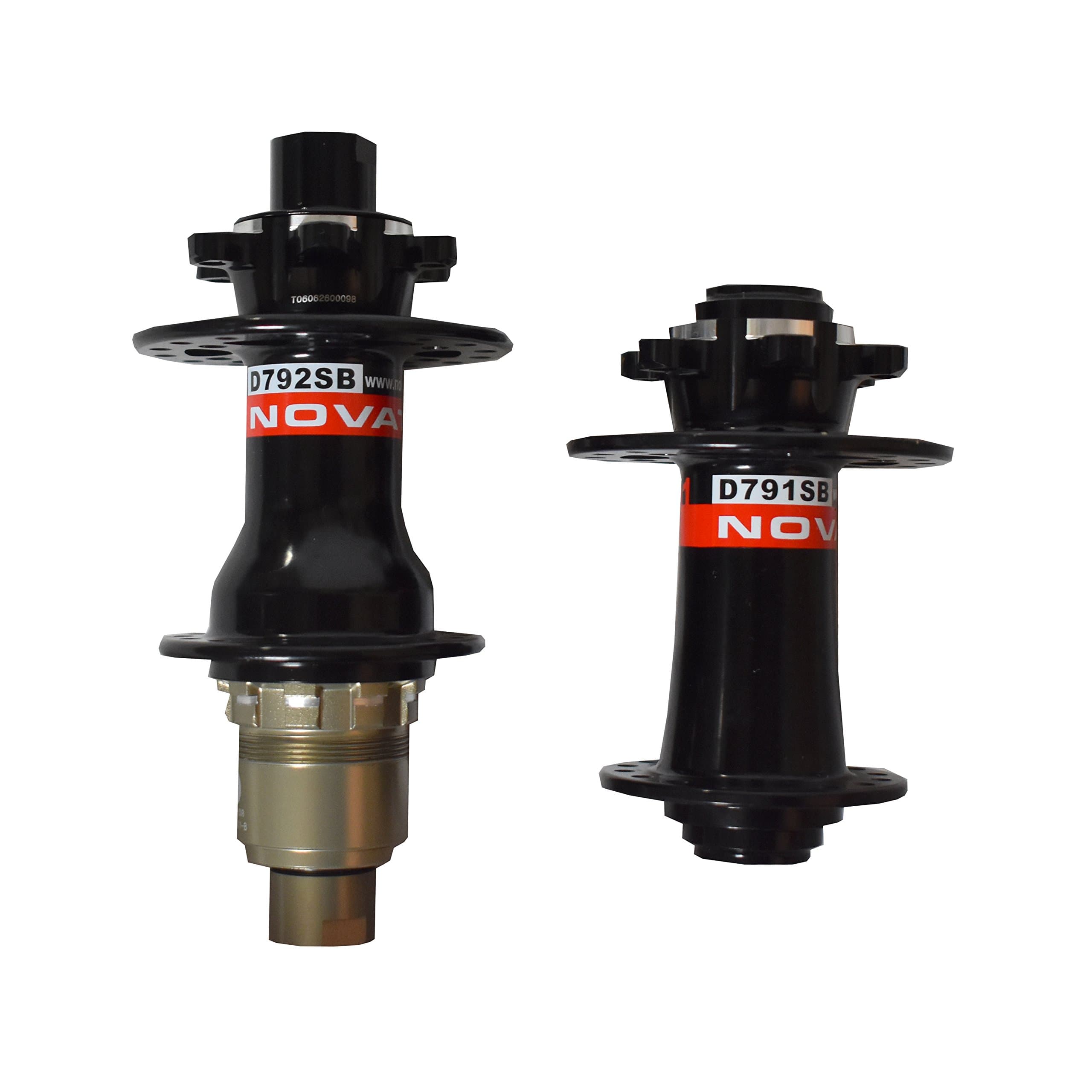 Gray Novatec Super Light MTB/Road Disc Brake Hub Set, 32 Hole