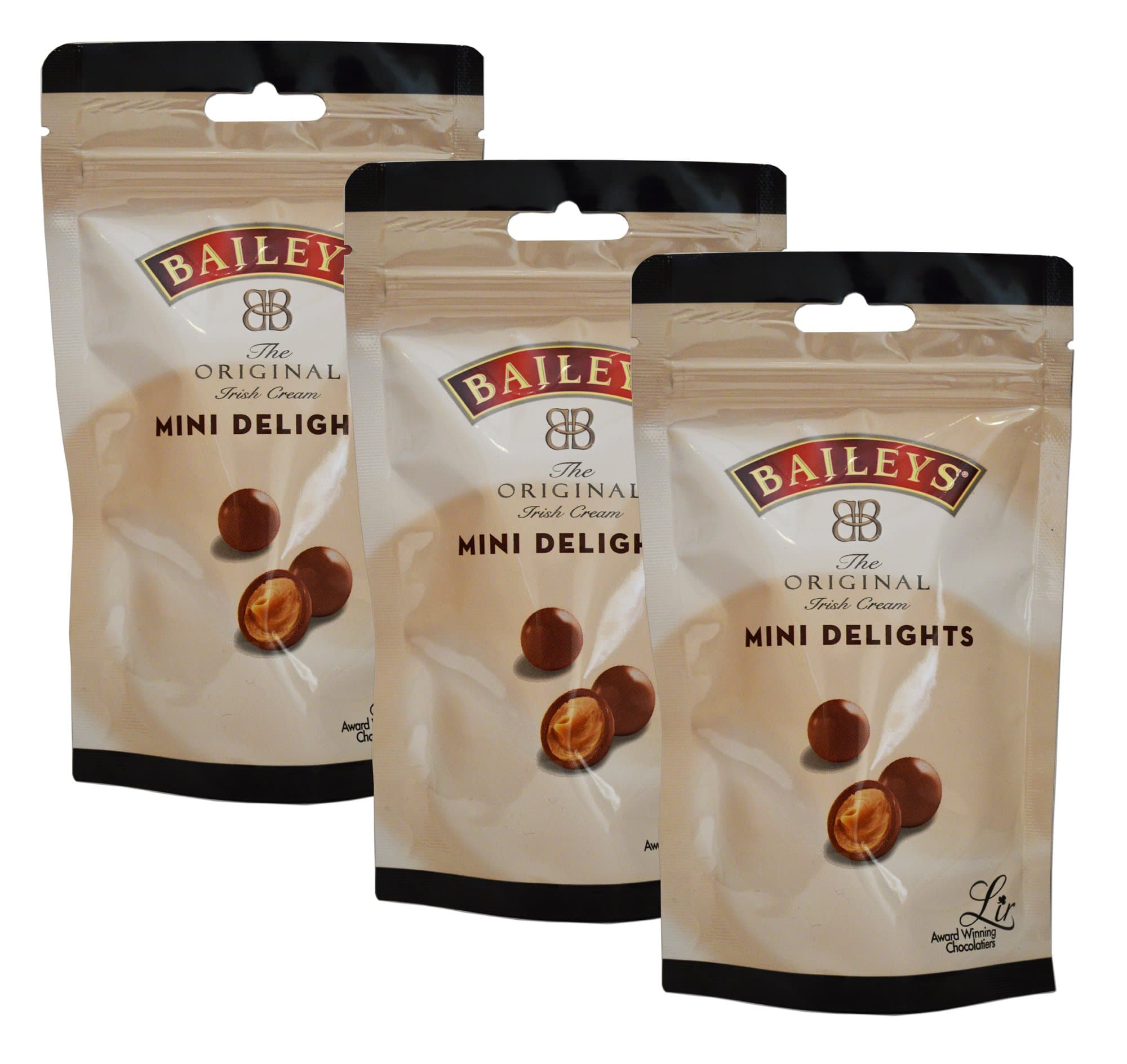 The Original Irish Cream Mini Delights - Milk Chocolate Truffles 102G x 3 Packs