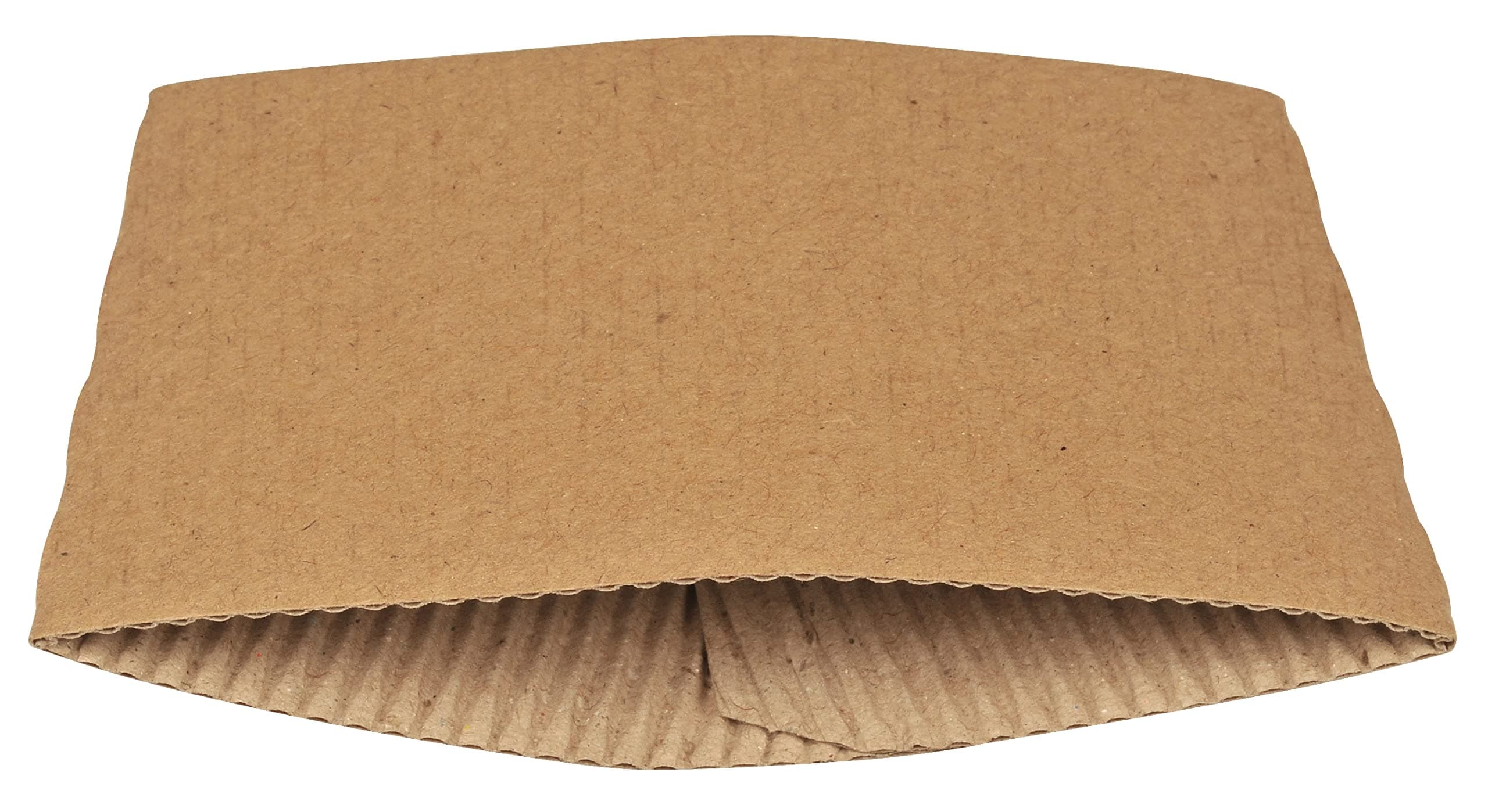 ABENA Cup Sleeves | Pack of 100 Sleeves for Takeaway Cups | Suitable for 8oz Coffee Cups Smaller Takeaway Coffee Cups | Suitable to be Used with Cardboard Cups and Hot Drink Disposable Cups