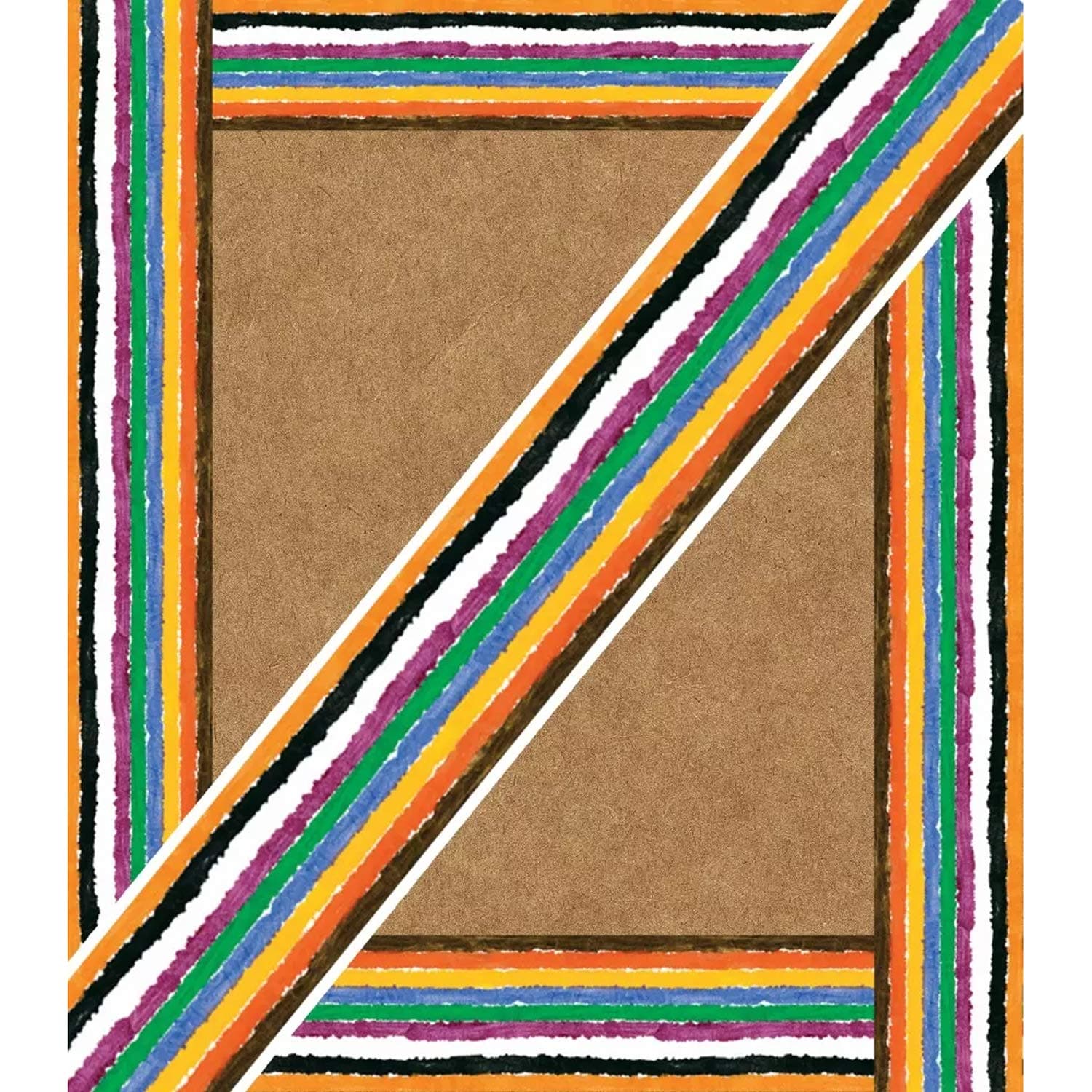 Carson Dellosa The World of Eric Carle Brown Bear, Brown Bear, Stripes Borders (108068)