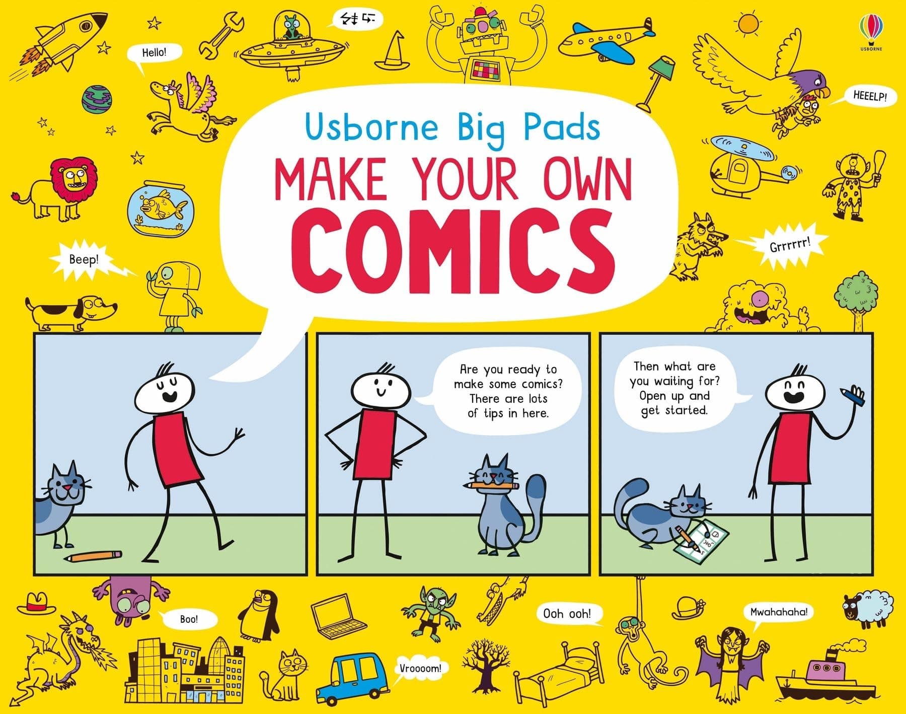 Make Your Own Comics (Big Pads) Paperback – 1 Sept. 2017