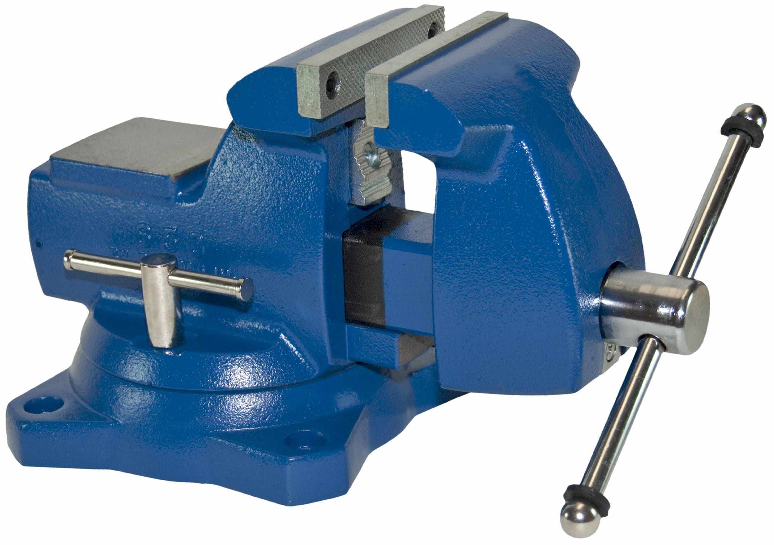 Yost Combination Pipe and Bench Vise - 5in. Jaw Width, Model# 650-Blue [Misc.]