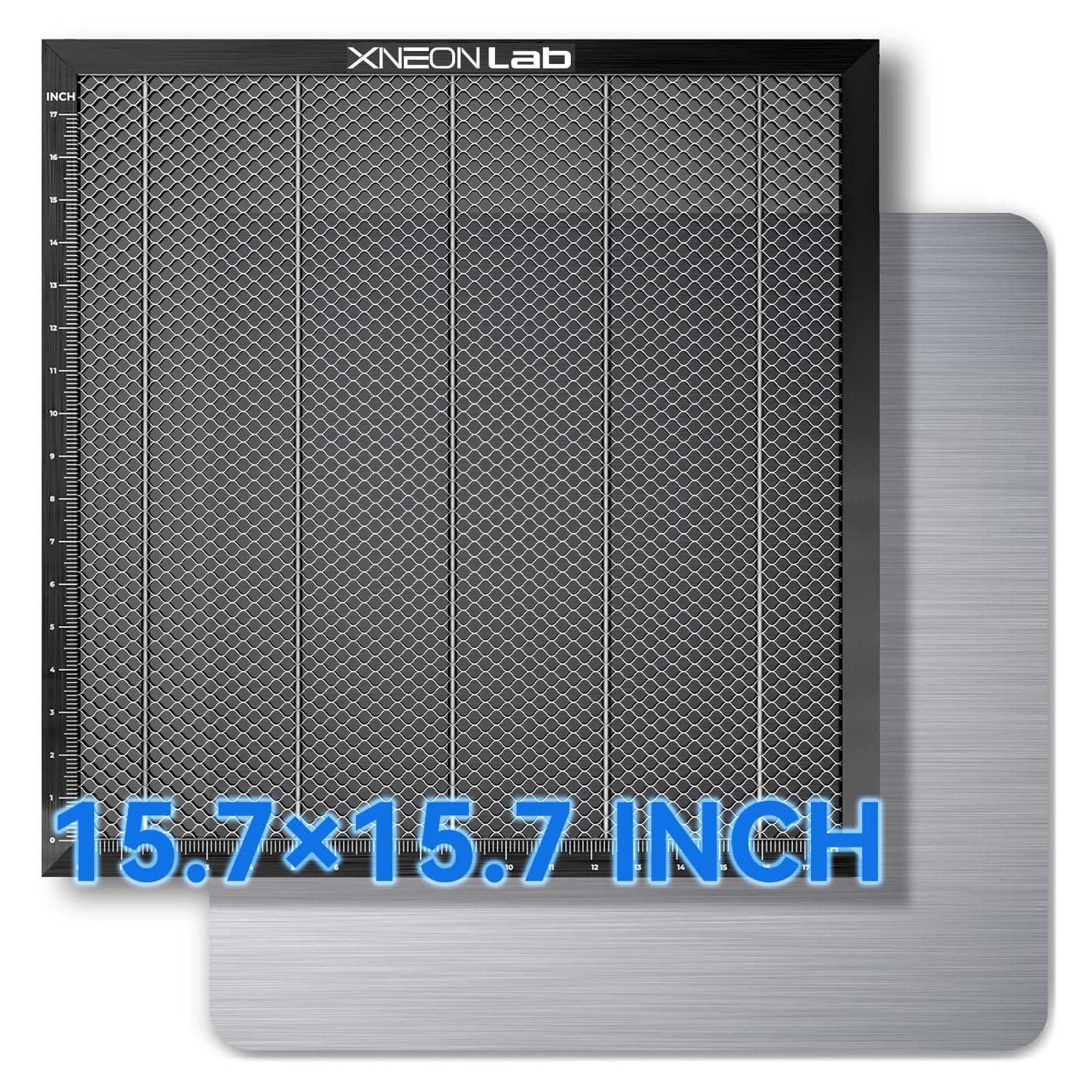 Honeycomb Laser Bed - 400 × 400 × 22mm Working Table with Aluminum Panel for XTool D1 /D1 Pro and Most Engraver Cutting Machine,Engraver Machine Accessories (Working Area 400 ×400 mm)