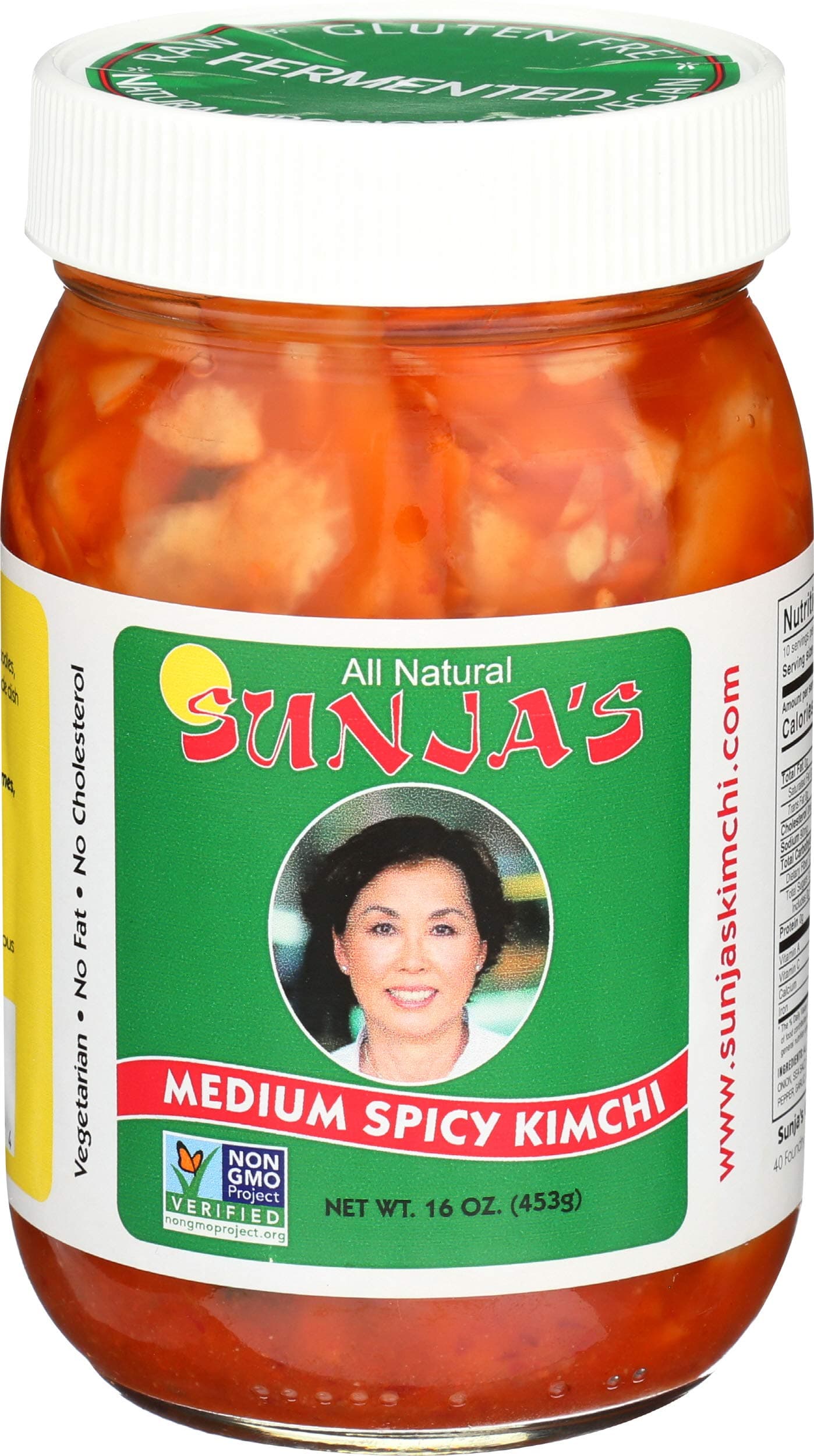 Sunjas Oriental Foods, Kimchi Cabbage, 16 Ounce