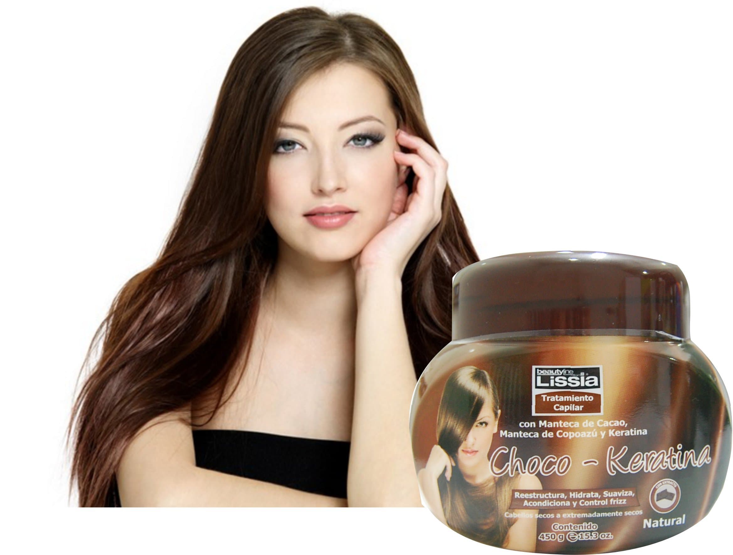 Choco-keratina tratamiento profundo para el cabello 230gr/ 7.8oz