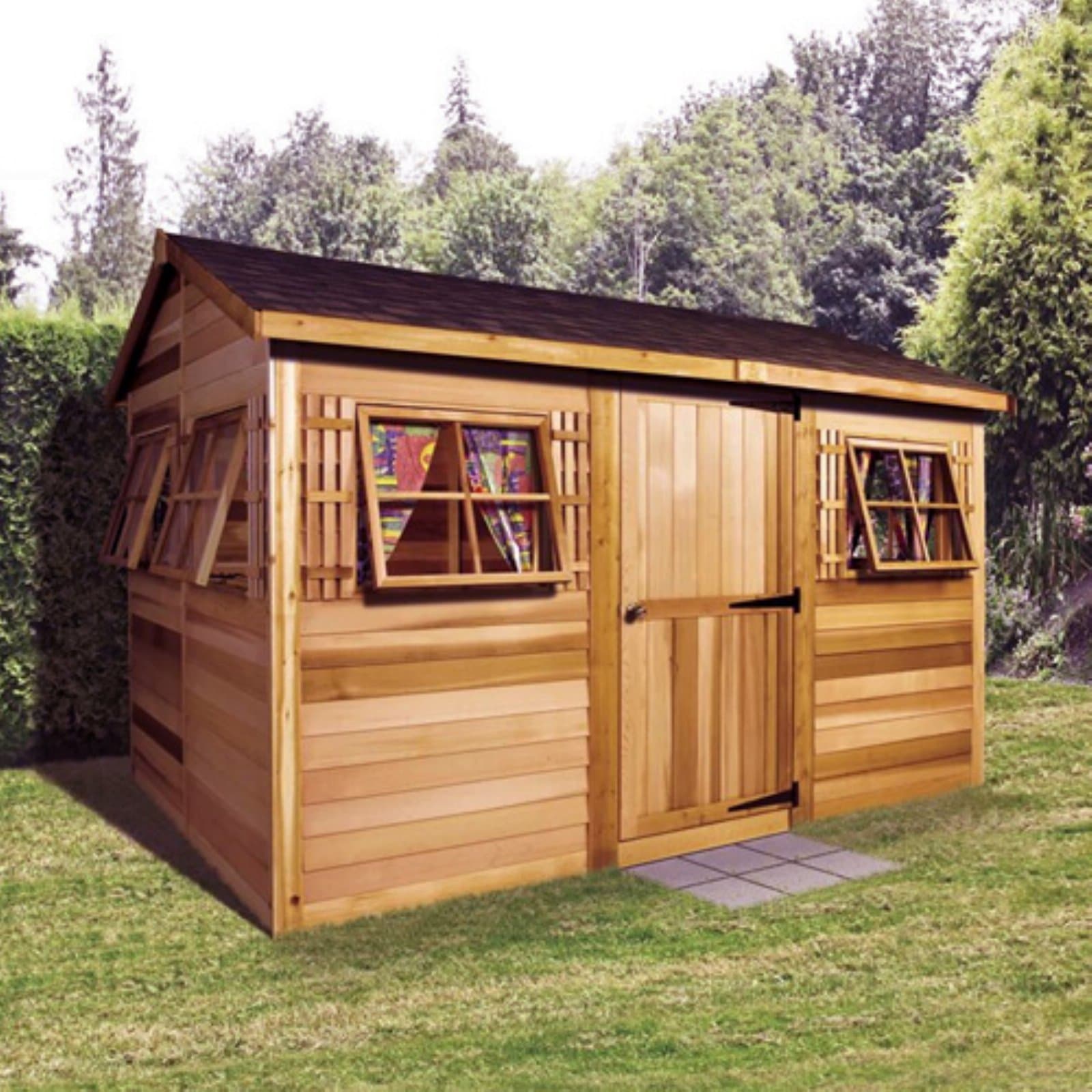 Cedarshed Shed 9 x 6 ft. Beach House Garden Shed