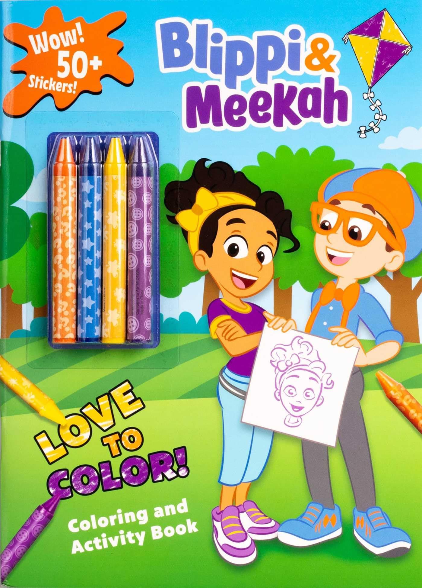 Studio Fun International Blippi: Blippi and Meekah Love to Color!