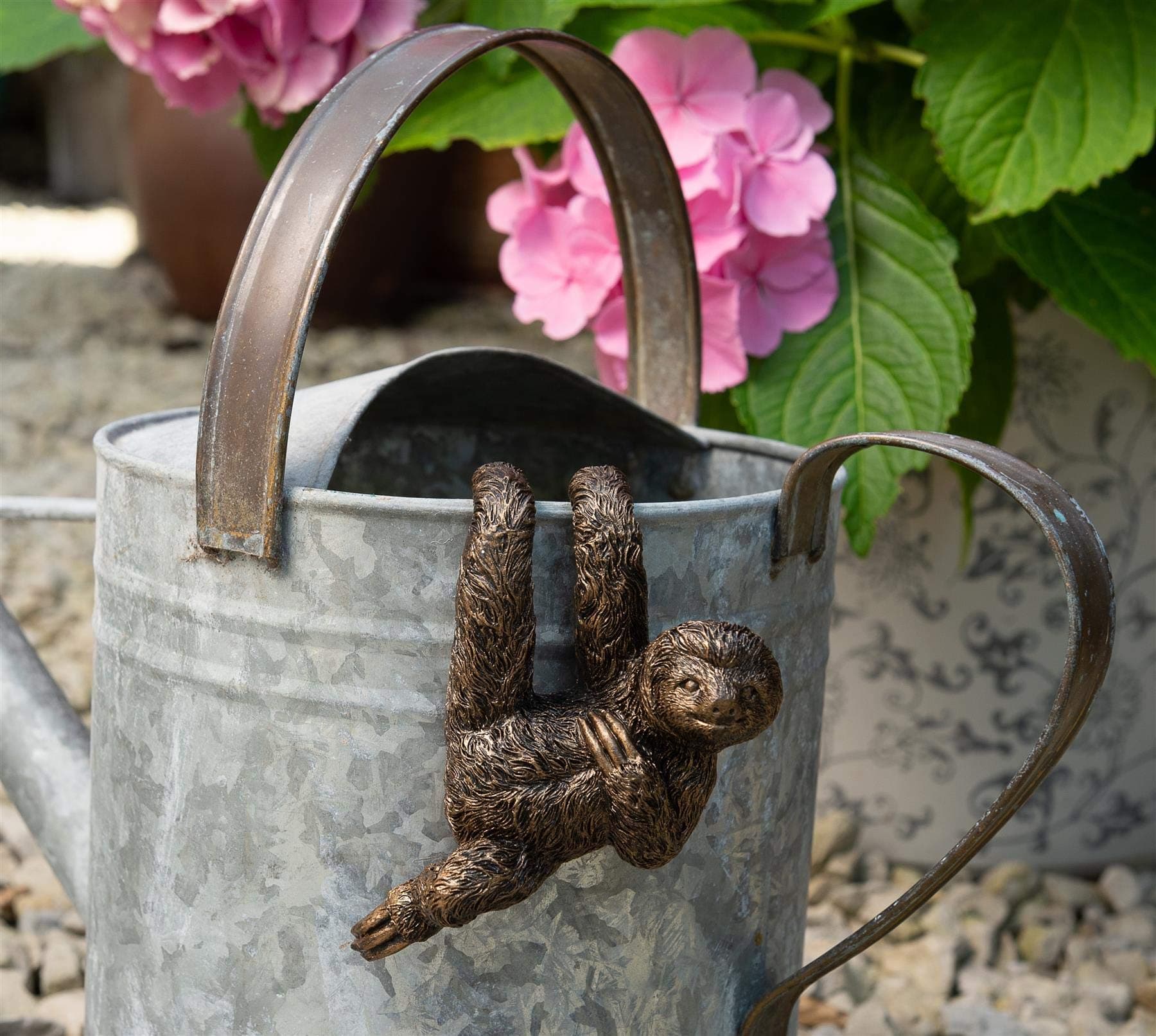 Three Toed Sloth Pot Buddy - Decorative Plant Pot Hanger