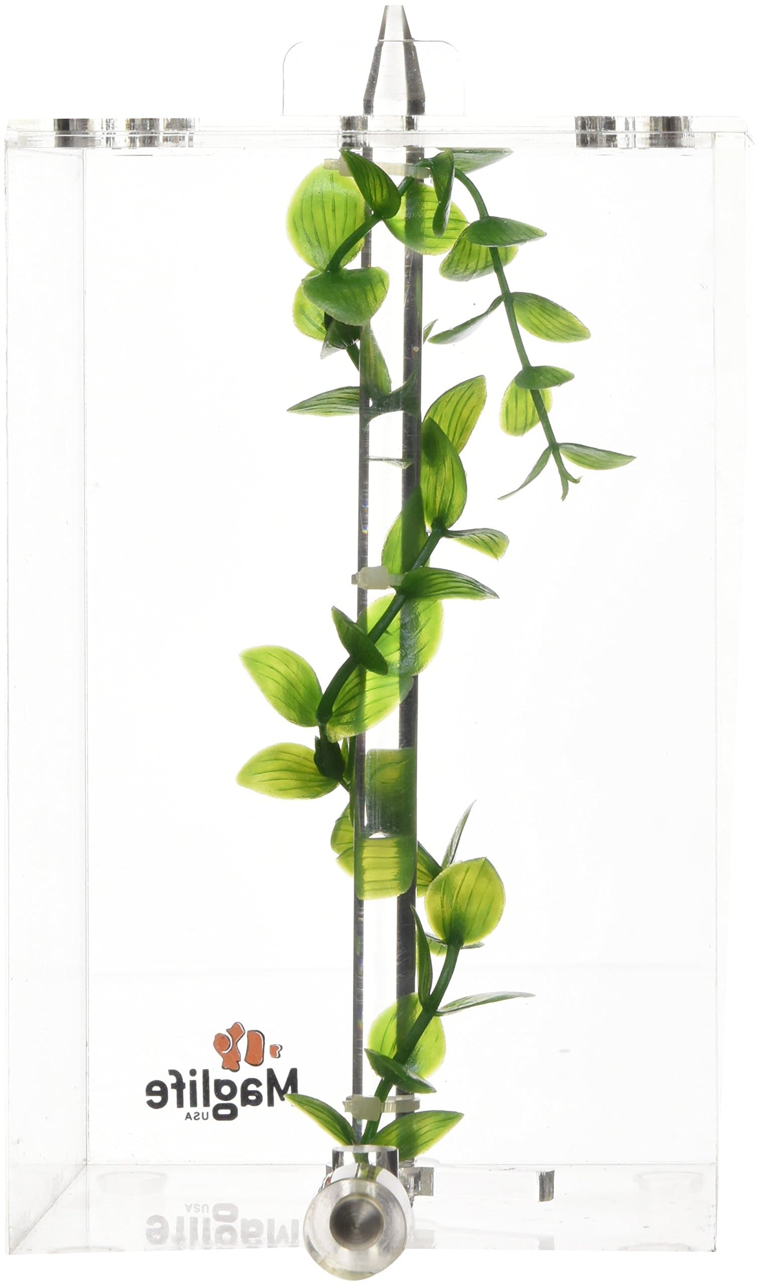 AMX80100 AMX Acrylic Clean Sweep Aquarium Betta Tank with Sediment Removal System, 0.5-Gallon, Clear