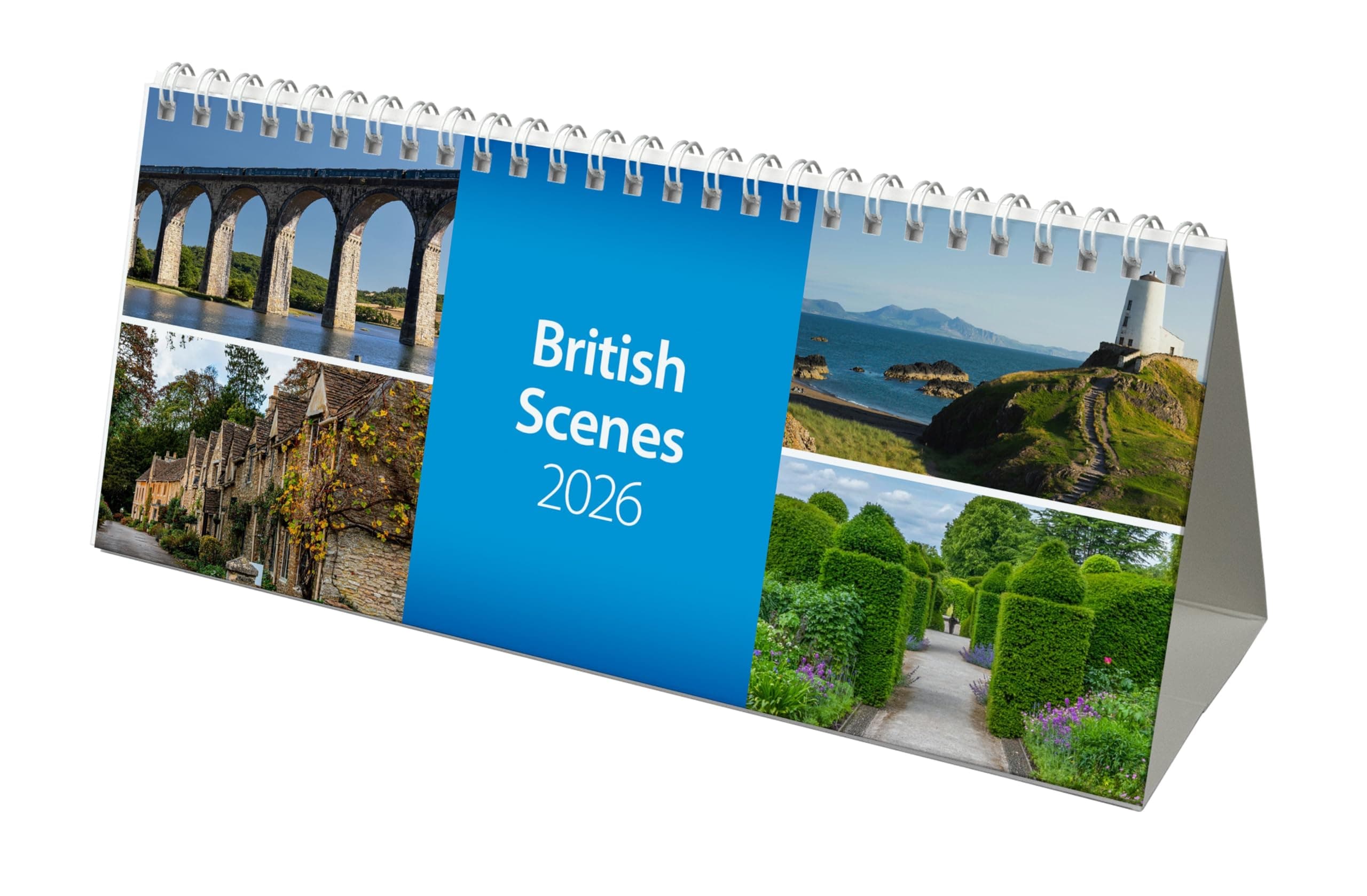 2026 British Scenes Desk Calendar (CL07)