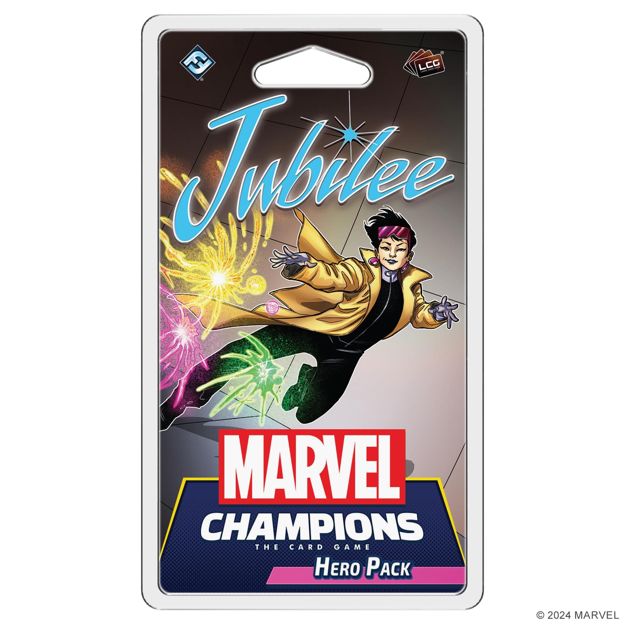 Marvel Champions Card Game: Jubilee Hero Pack - Card Game for Adults and Teens - 1-4 Players - 30-120 Mins of Gameplay - Family Game Night Game - Card Game for Teens and Adults Ages 14+