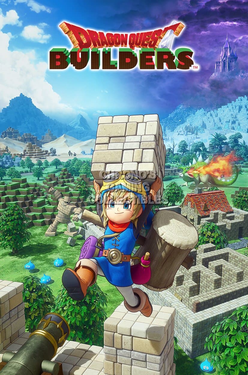 CGC Huge Poster GLOSSY FINISH - Dragon Quest Builders PS4 PS3 Vita - EXT513 (24" x 36" (61cm x 91.5cm))