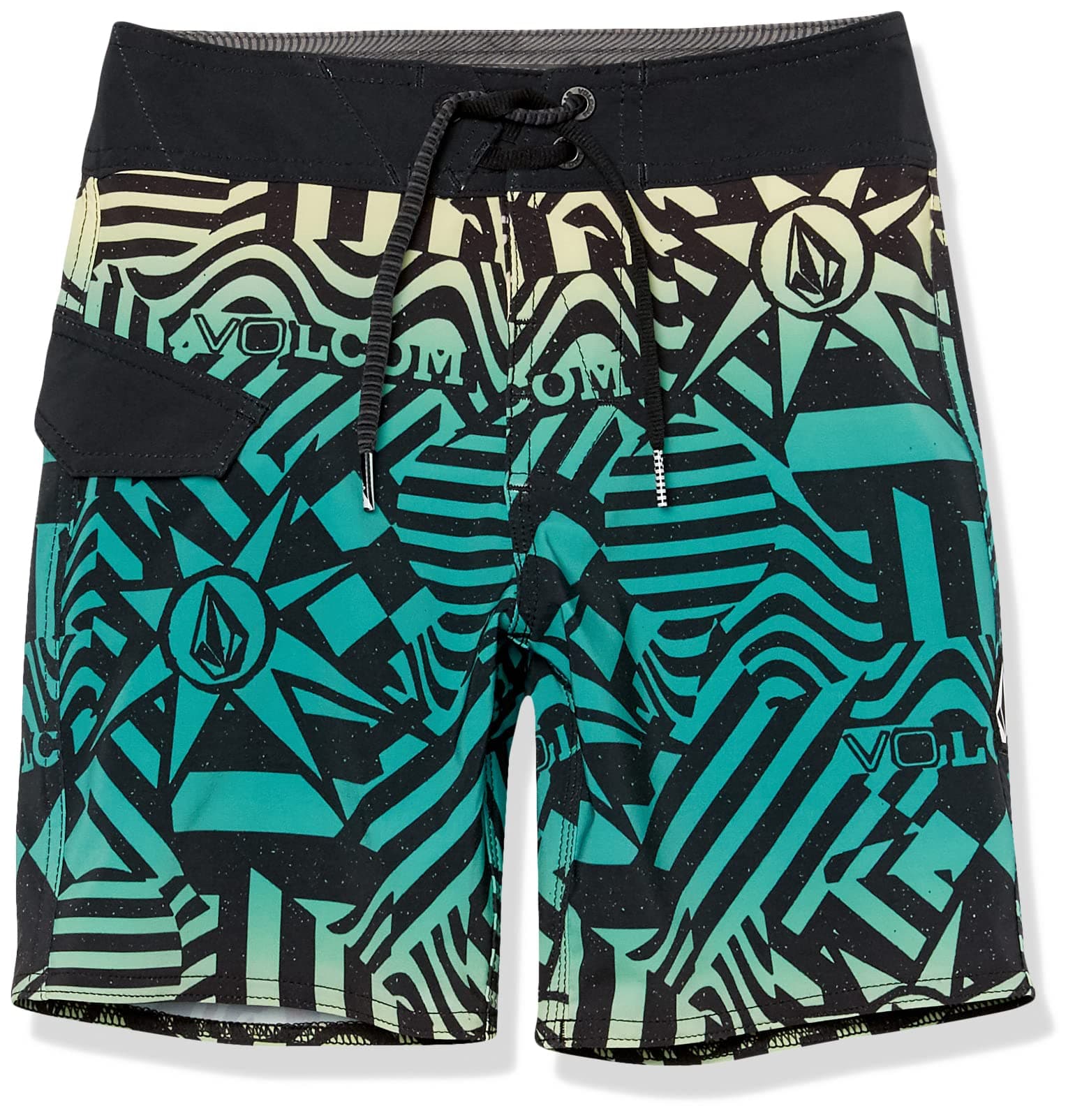 Volcom Boys' Mod Polydactal Boardshort Trunk (Big Boys & Little Sizes)