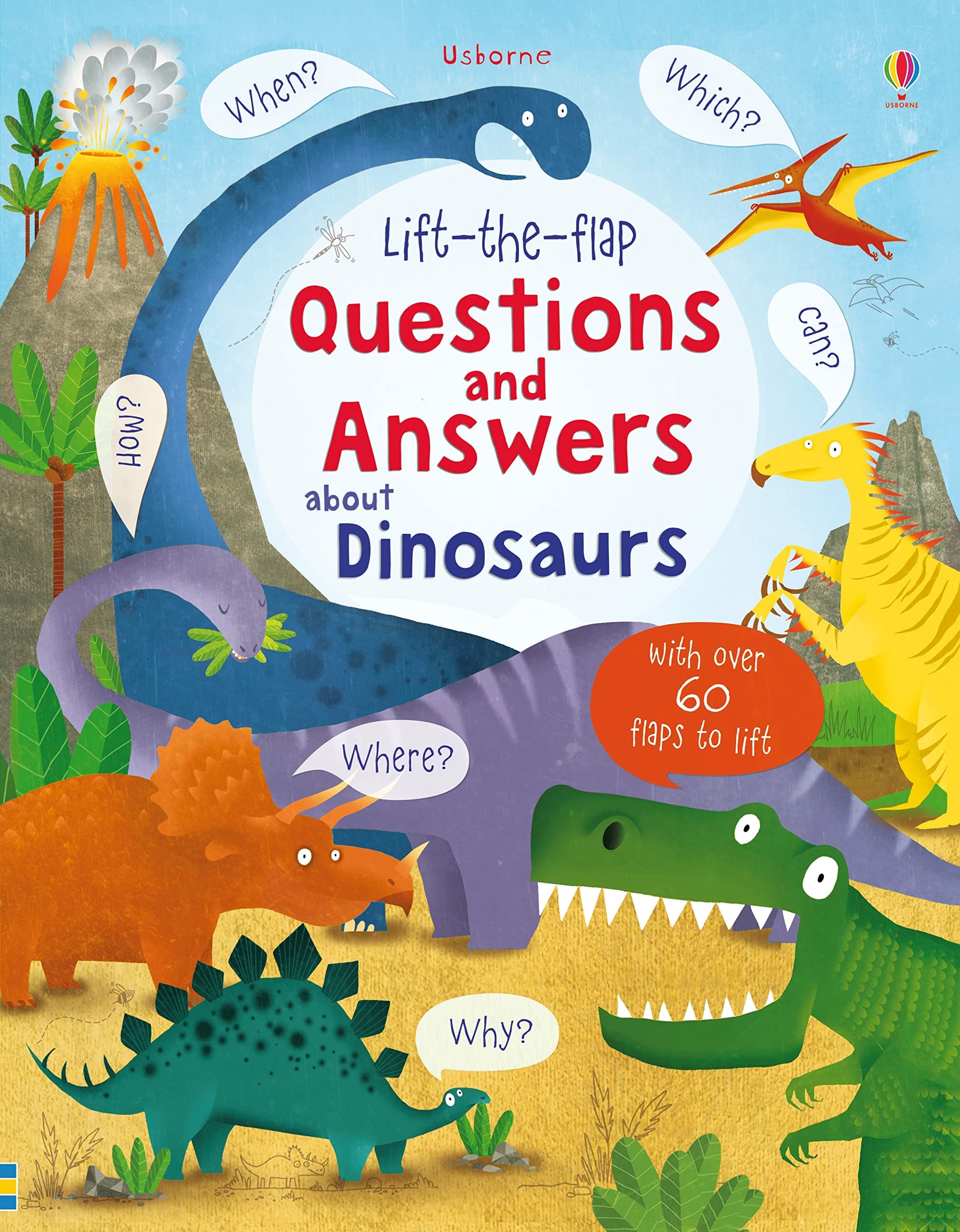 Lift-the-flap Questions and Answers about Dinosaurs Board book – International Edition, April 23, 2015