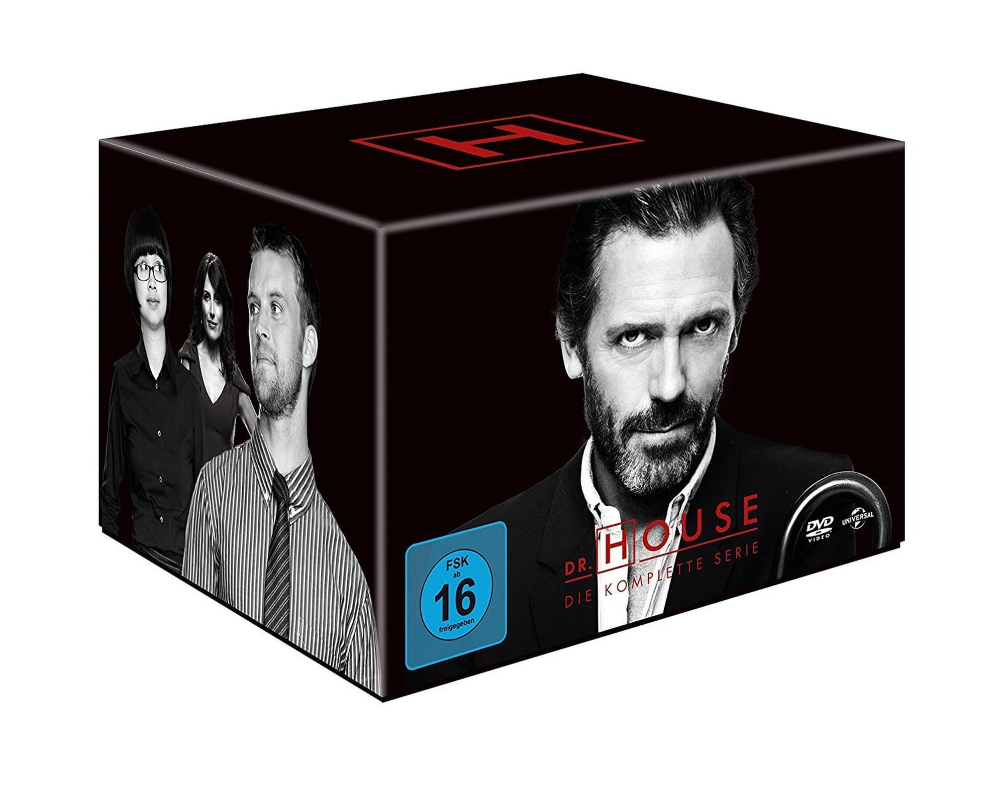 House (Complete Series) - 46-DVD Box Set ( House M.D. ) ( Dr. House - Seasons 1-8 (176 Episodes) ) [ NON-USA FORMAT, PAL, Reg.2 Import - Germany ]