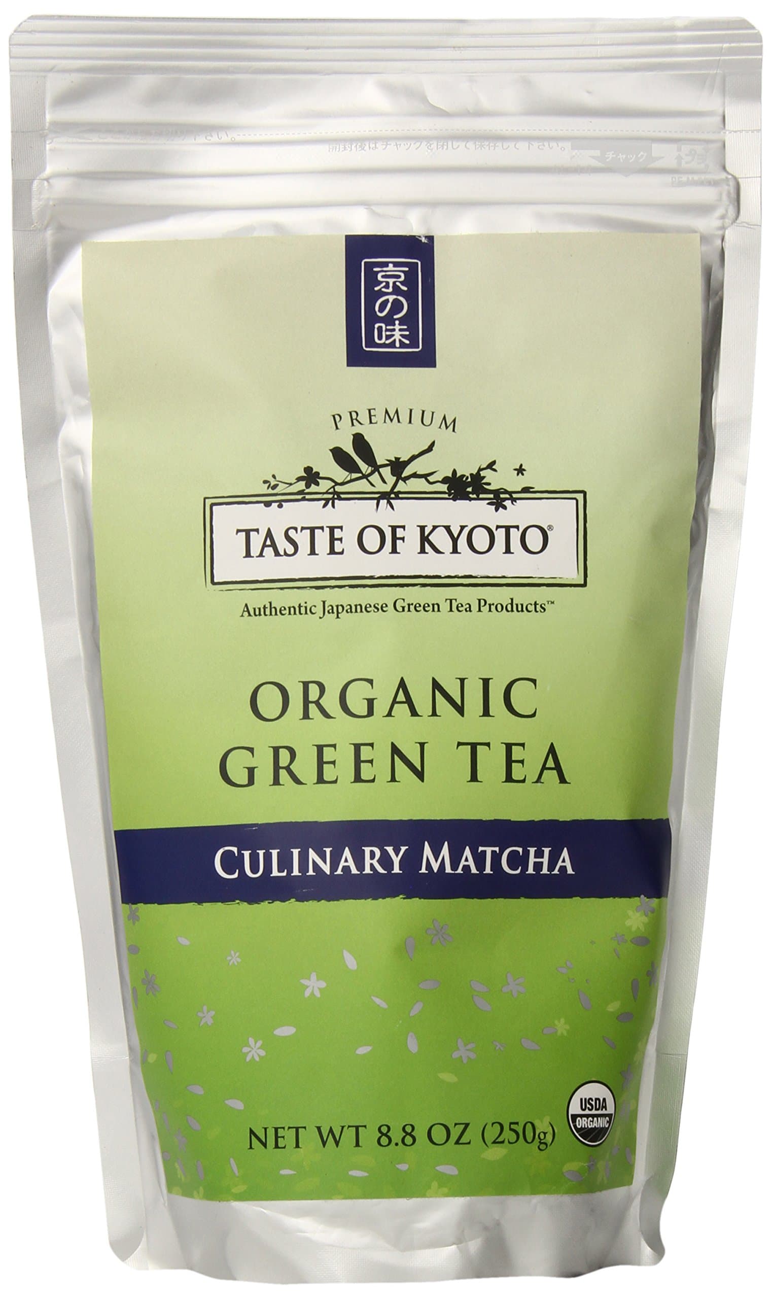 TASTE OF KYOTO Matcha Green Tea, Bulk Culinary, 8.80 OunceUSDA Organic