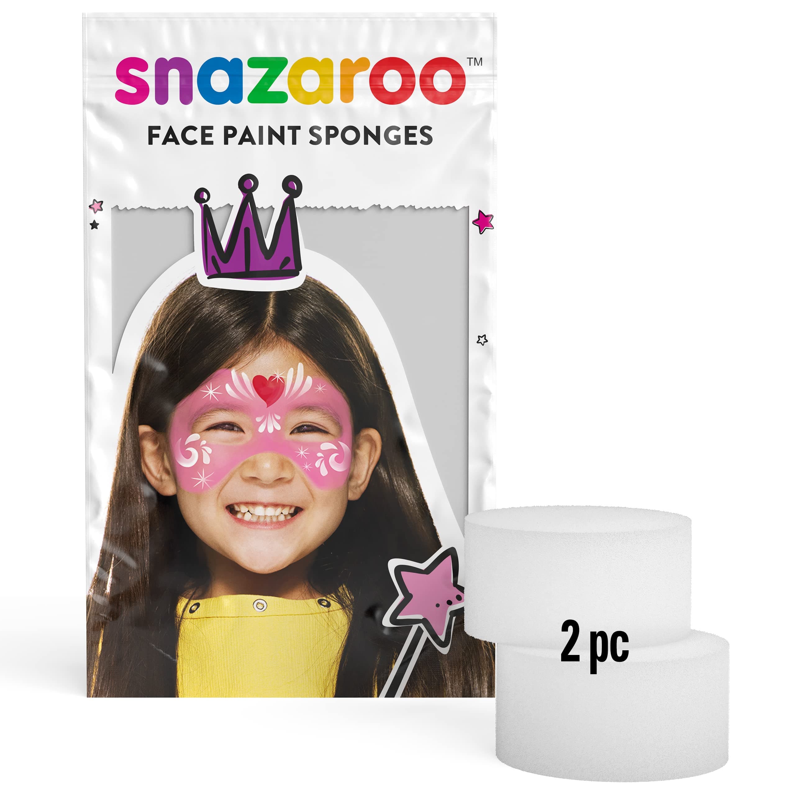 Face Paint High Density Sponge - 2 Pack