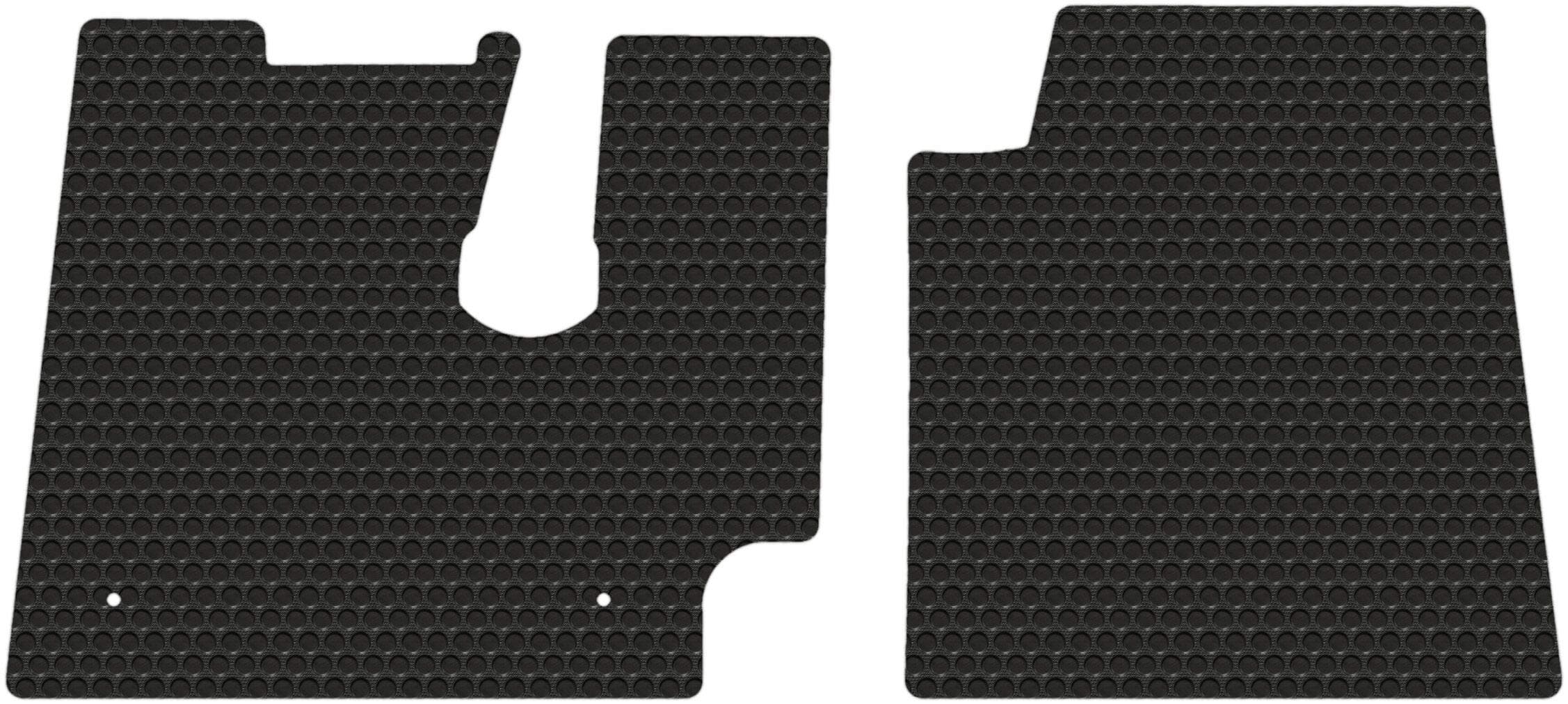 lloyd Mats Compatible with Kenworth T600 660 800 W900 C500 All-Weather Rubber Floor Mats Fits from July 2005-2020 - Pick Black Gray or Tan (Black)