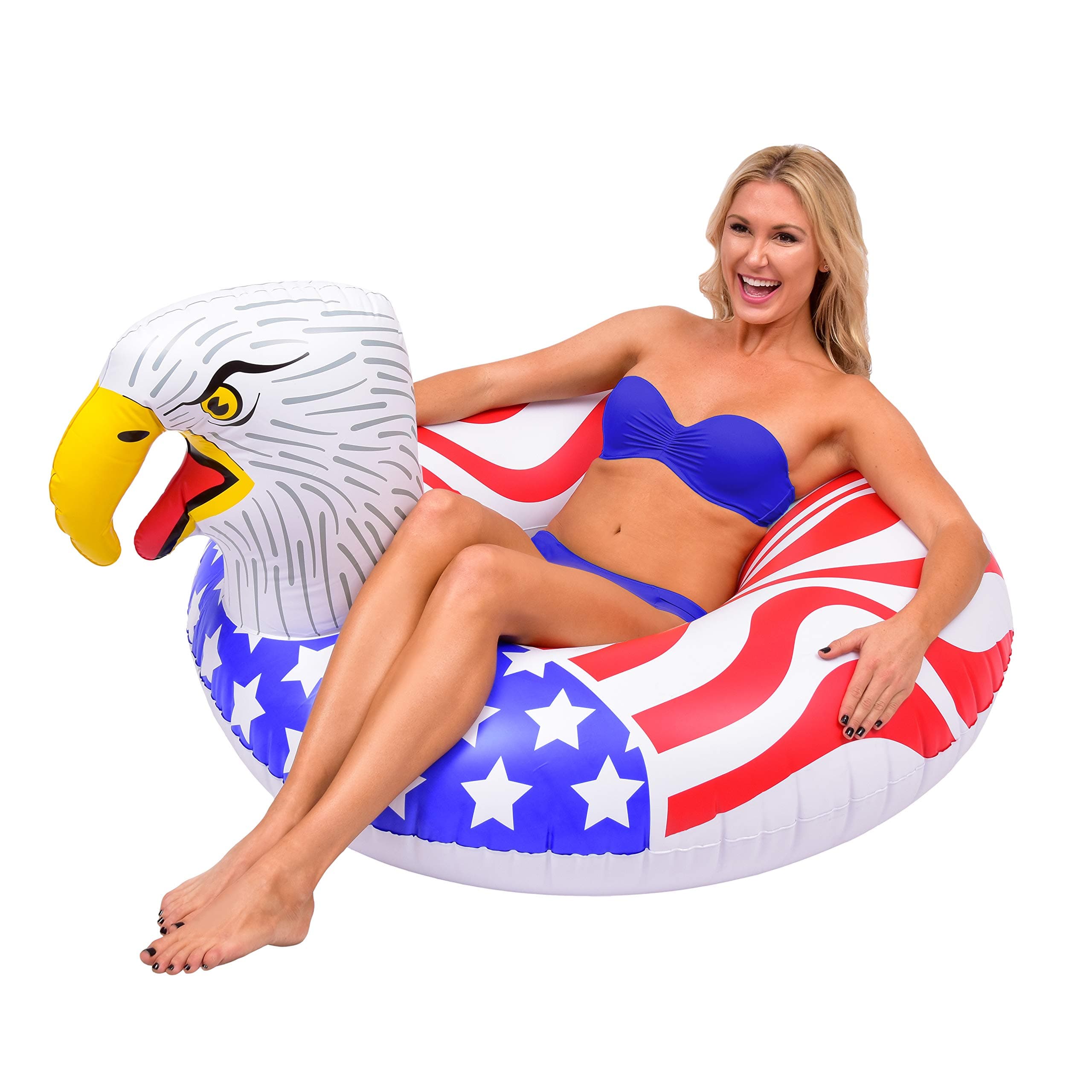 GoFloats American Screaming Eagle Party Tube