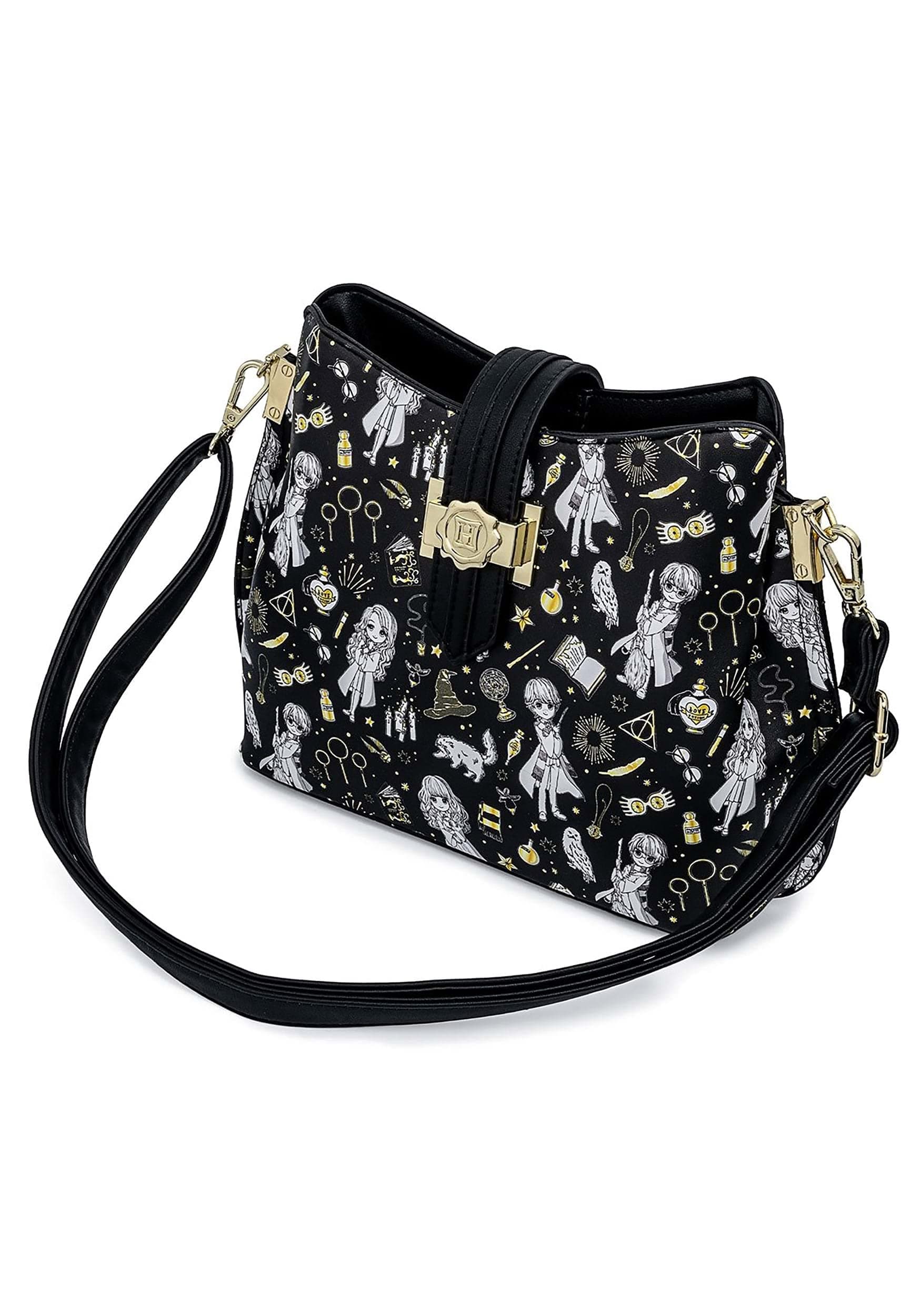 Harry Potter Magical Elements AOP Crossbody Bag
