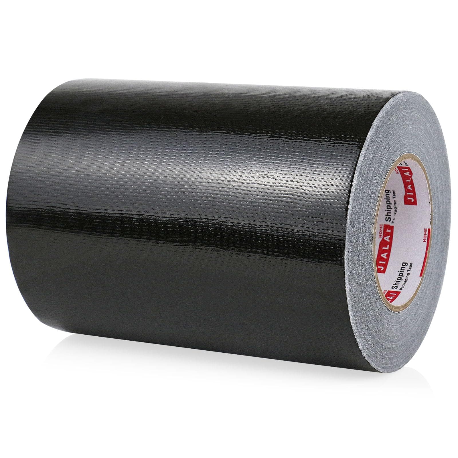 8 Inch Wide Duct Tape, 9 Mil Heavy Duty 8 inches x 55 Yards (164 ft) Black, Waterproof, Strong, Flexible, No Residue, UV Resistant for Crafts & Home Improvement