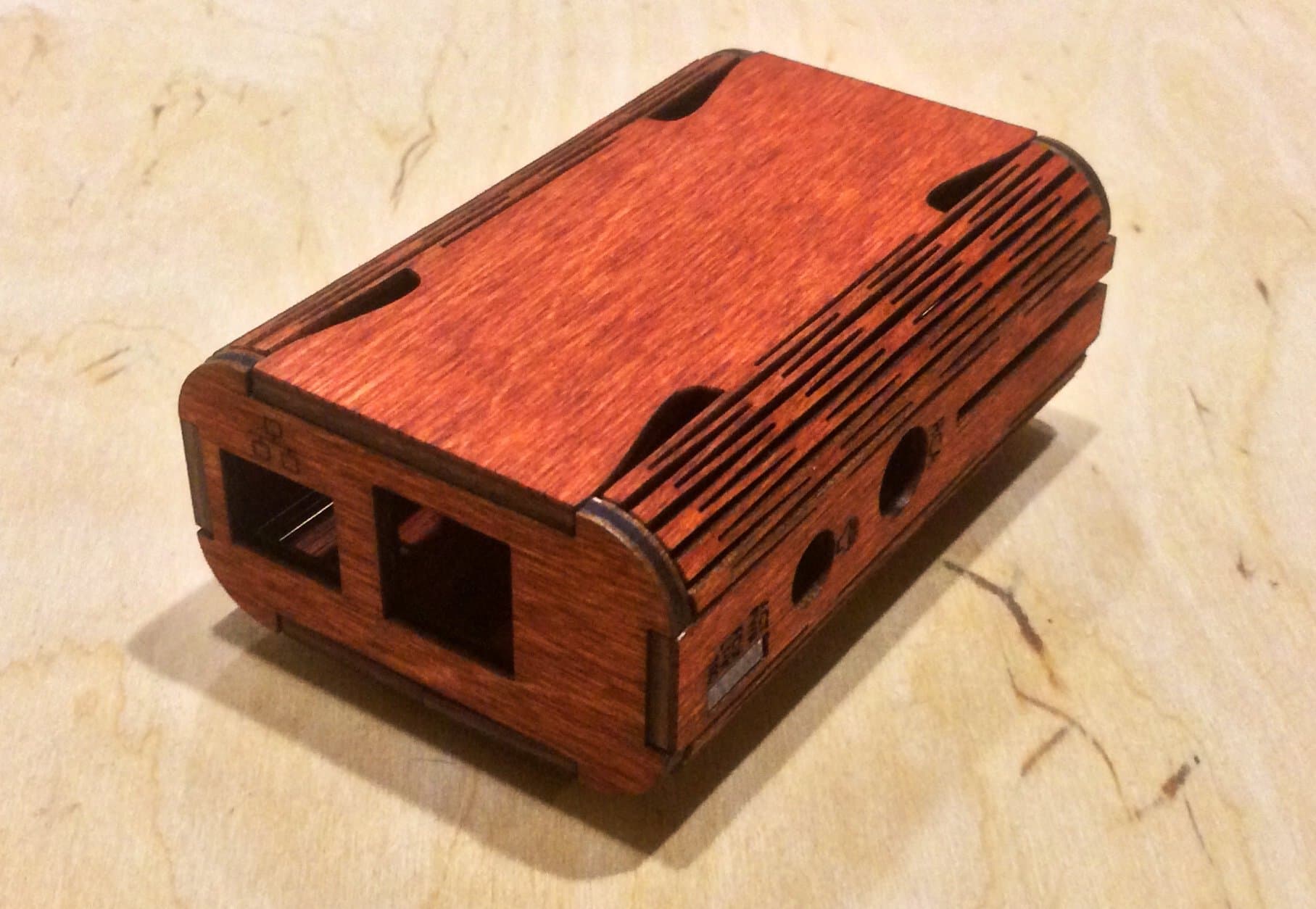 FlexPi Raspberry Pi Case (Blank - Gunstock)