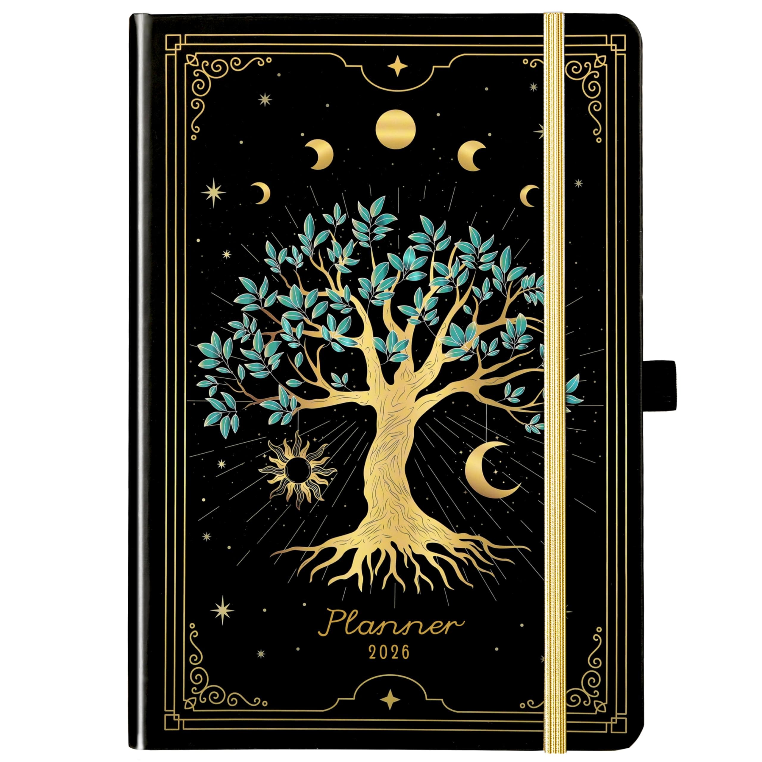 2026 Planner - 2026 Planner Weekly and Monthly from January - December 2026, Calendar Planner with Thick Paper, Calendar Stickers, 5.5’‘ x 8.4’‘