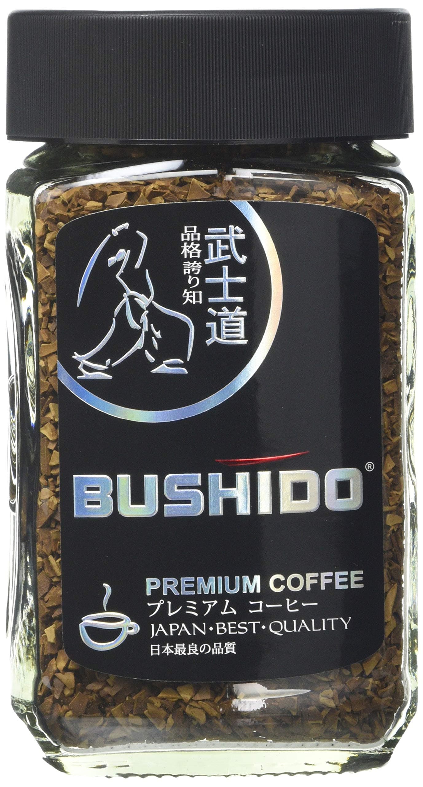 Bushido Katana Black Instant Coffee 100 g (Pack of 3)
