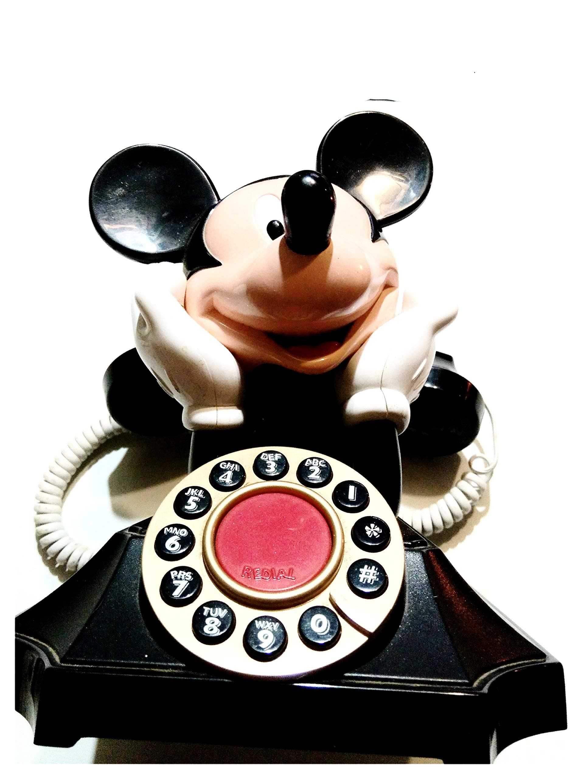 MICKEY MOUSE Vintage-Style Desk Phone