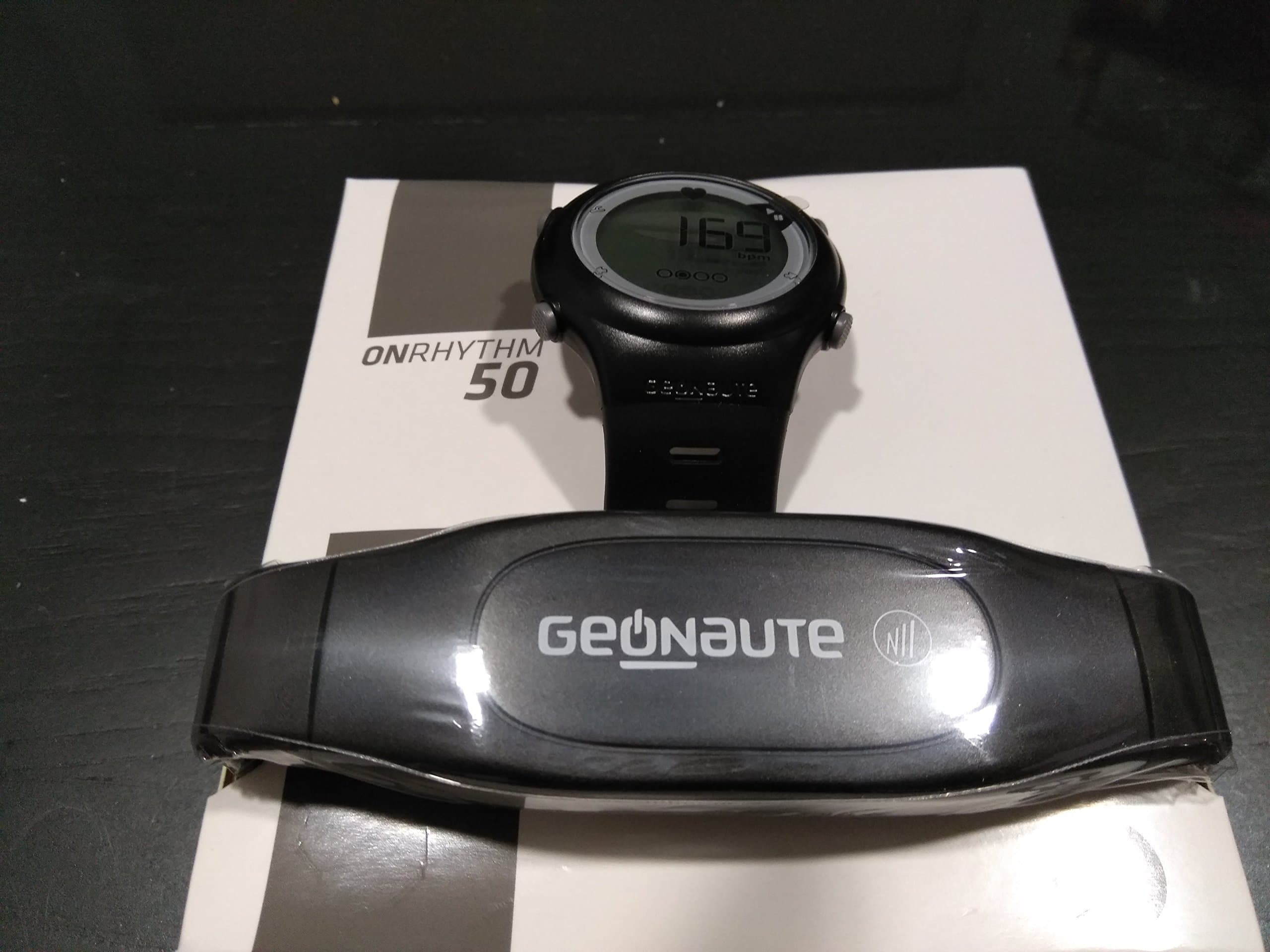 Geonaute Fitness Heart Rate Monitor Watch Multisport Running Cycling Waterproof