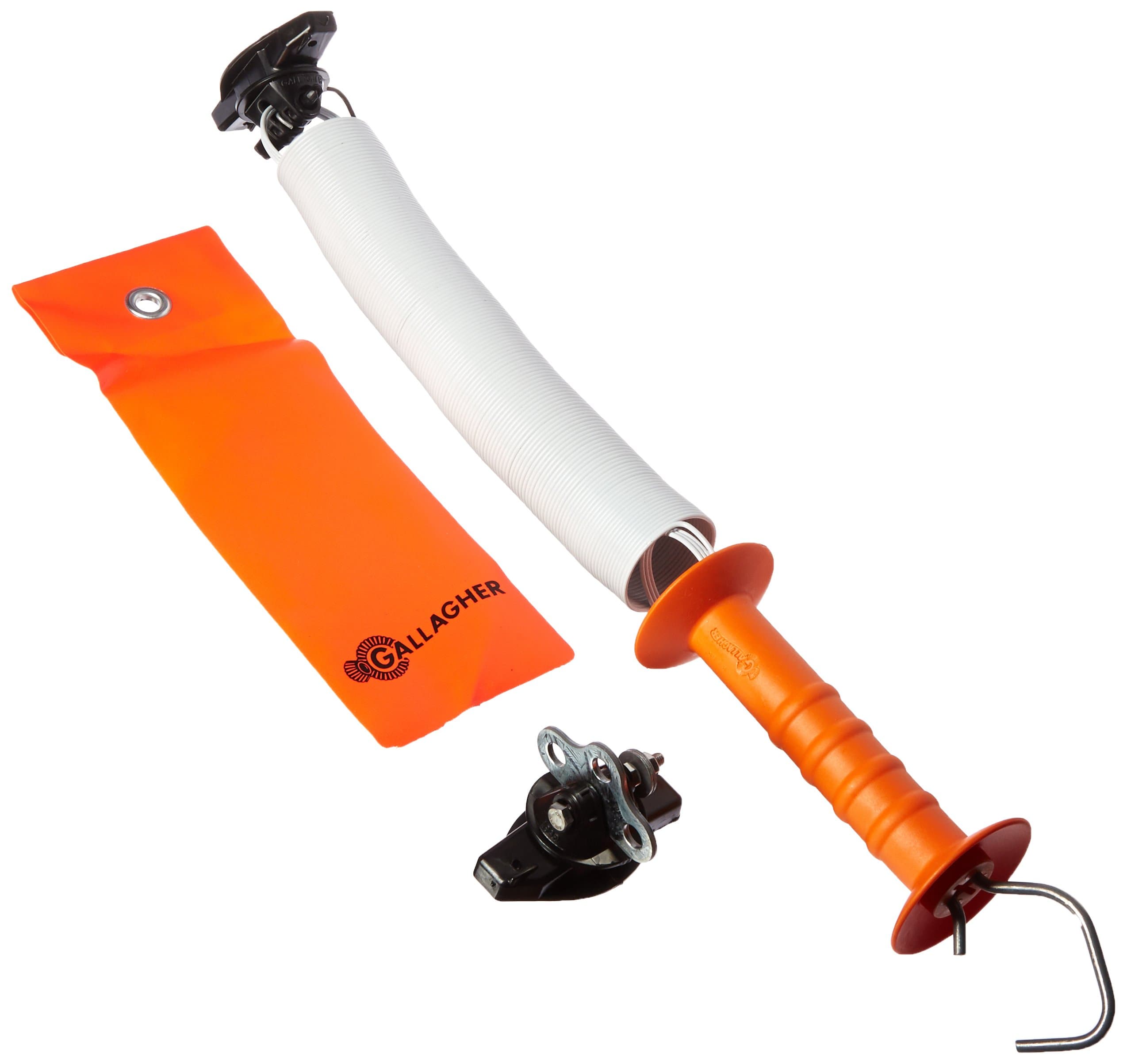 Electric High Visibility Spring Gate