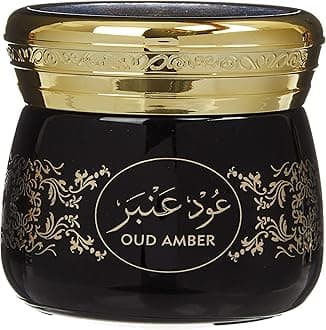 Hamidi Amber Muattar 100% Pure Oriental Oud Bakhoor 40 Grams
