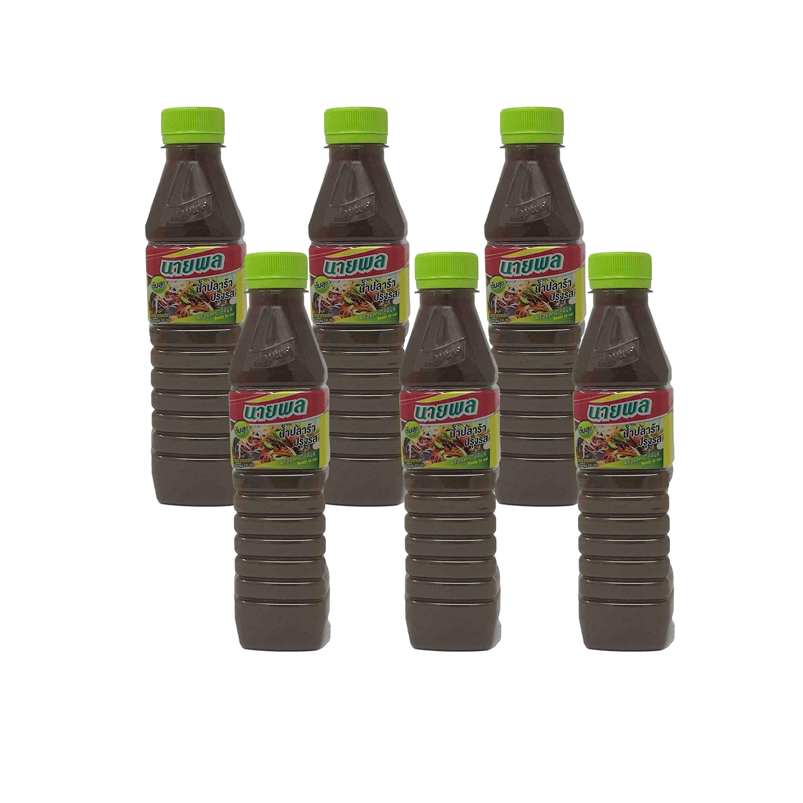 Thai Fish Sauce Fermented Papaya Salad Dressing Nay Pol DOK MAI 400ml (6 Bottle)