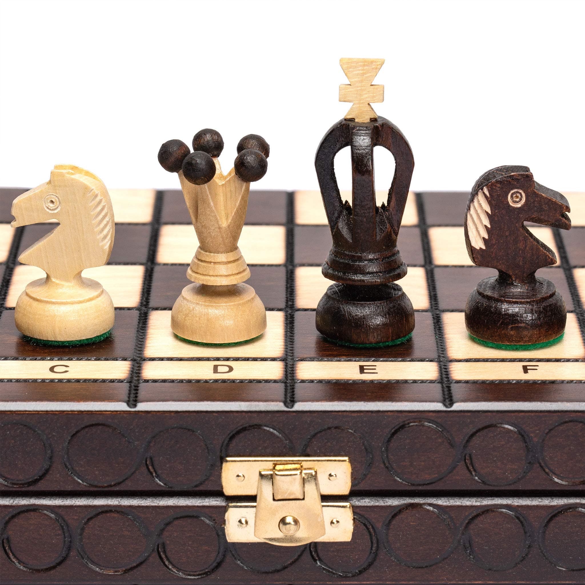Husaria "King's" European International Chess Set - 14.2"